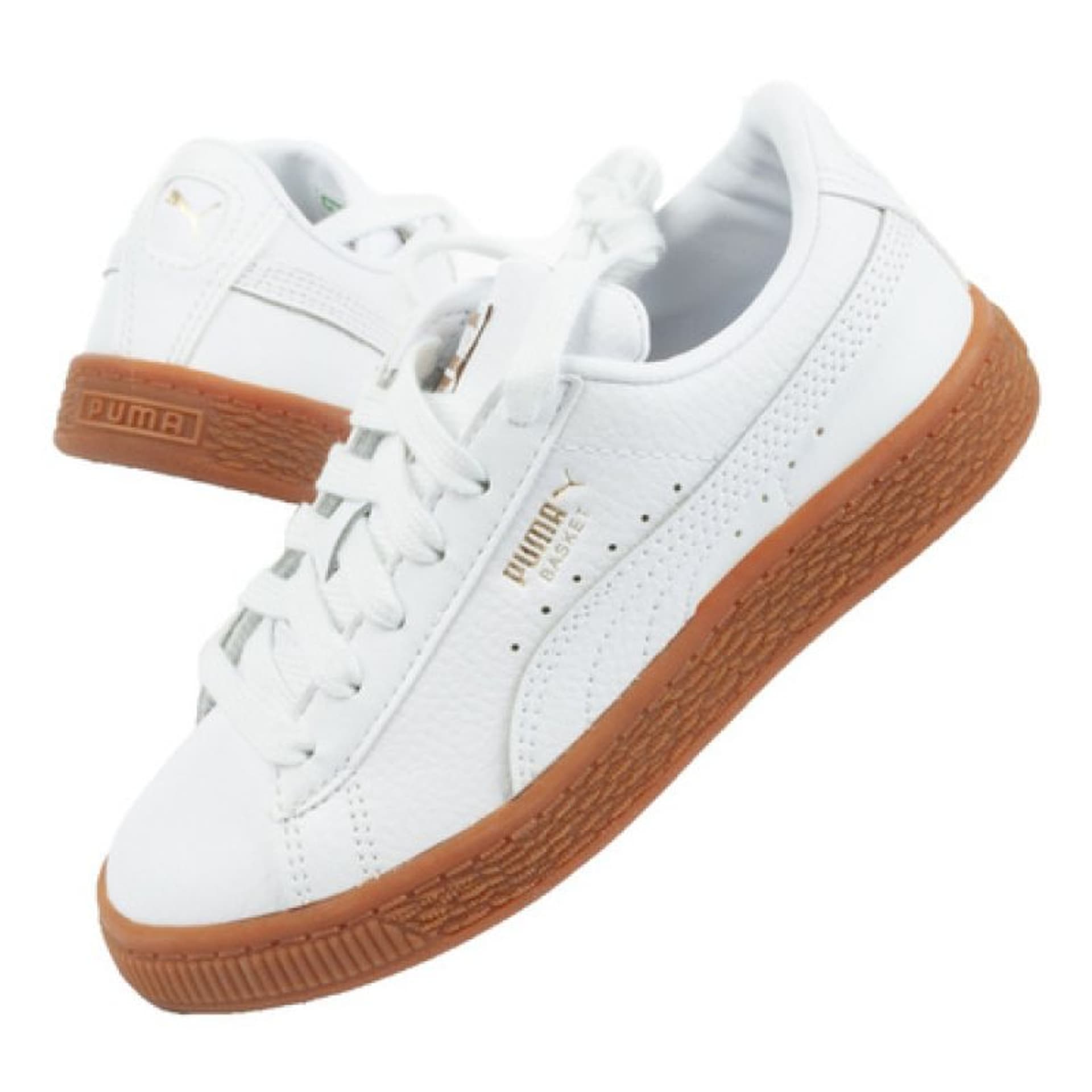 

Buty Puma Basket Classic Gum Jr 366669 (kolor Biały, rozmiar 30)