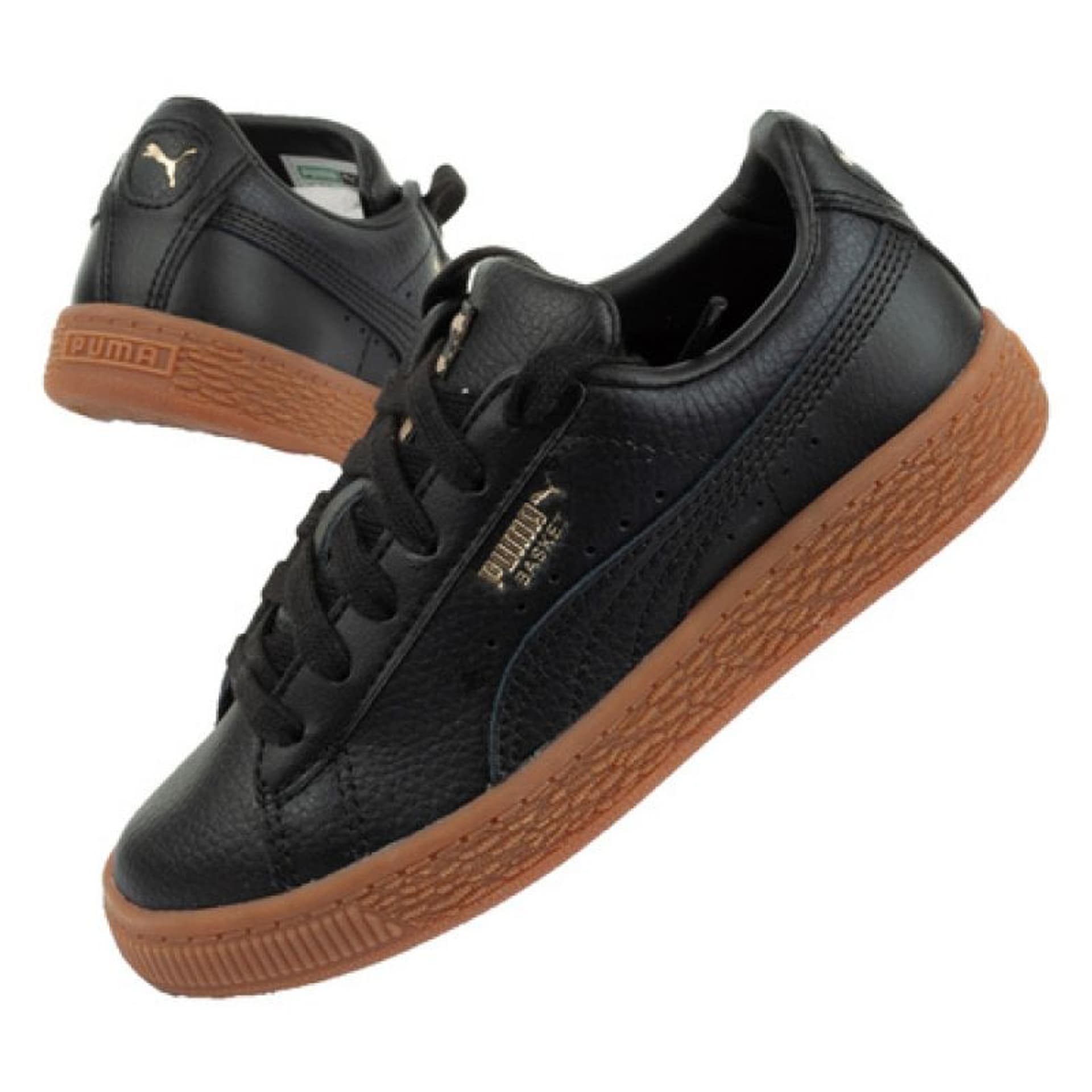 

Buty Puma Basket Classic Gum Jr 366669 (kolor Czarny, rozmiar 32)