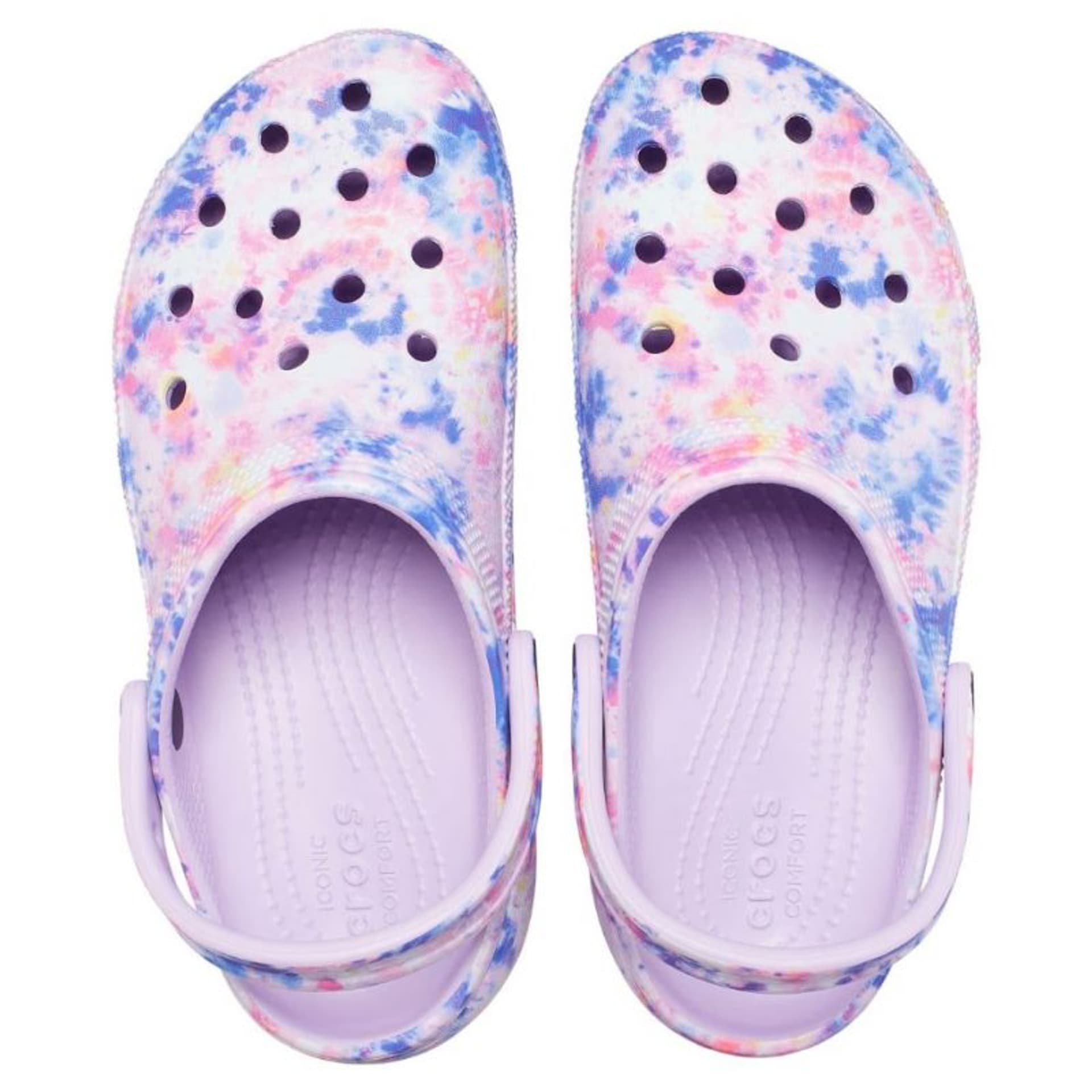 

Klapki Crocs Classic Platform Tie Dye W (kolor Fioletowy, rozmiar 34-35)