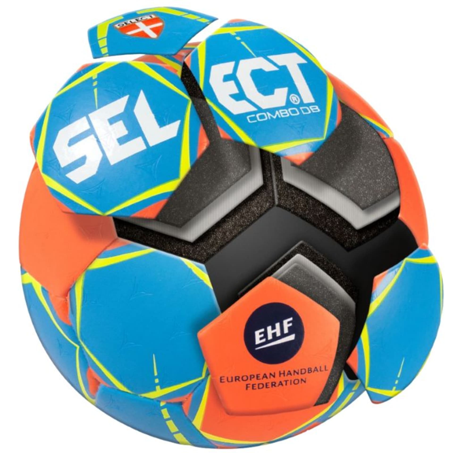 

Piłka Select Combo DB Official EHF Handball COMBO (kolor Niebieski. Pomarańczowy, rozmiar 3)