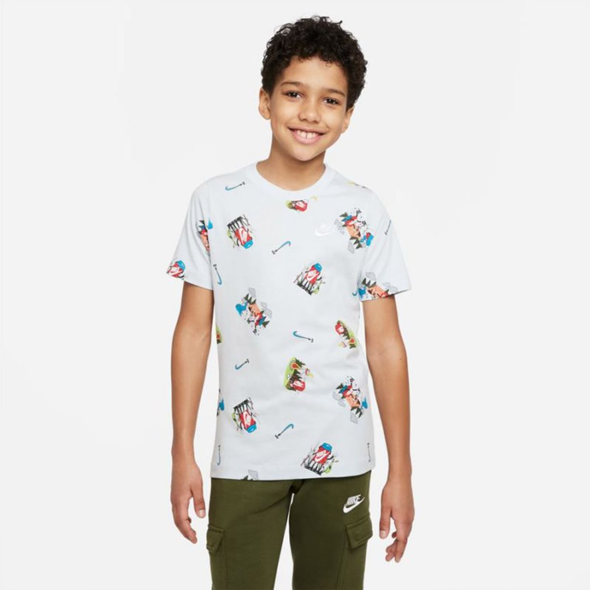 

Koszulka Nike Sportswear Tee AOP Jr DQ3856 (kolor Biały, rozmiar S (128-137))