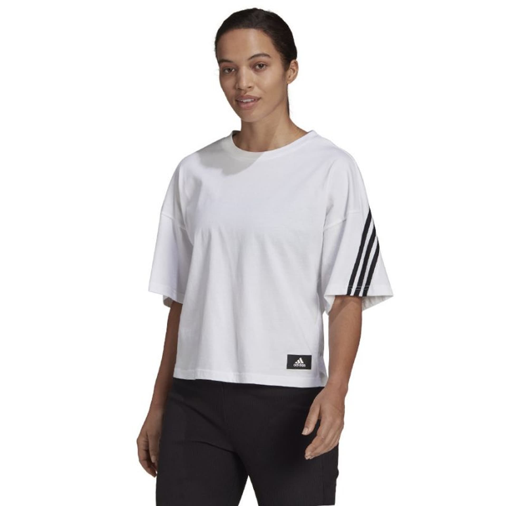 

Koszulka adidas FI 3 Stripes Tee W (kolor Biały, rozmiar S)