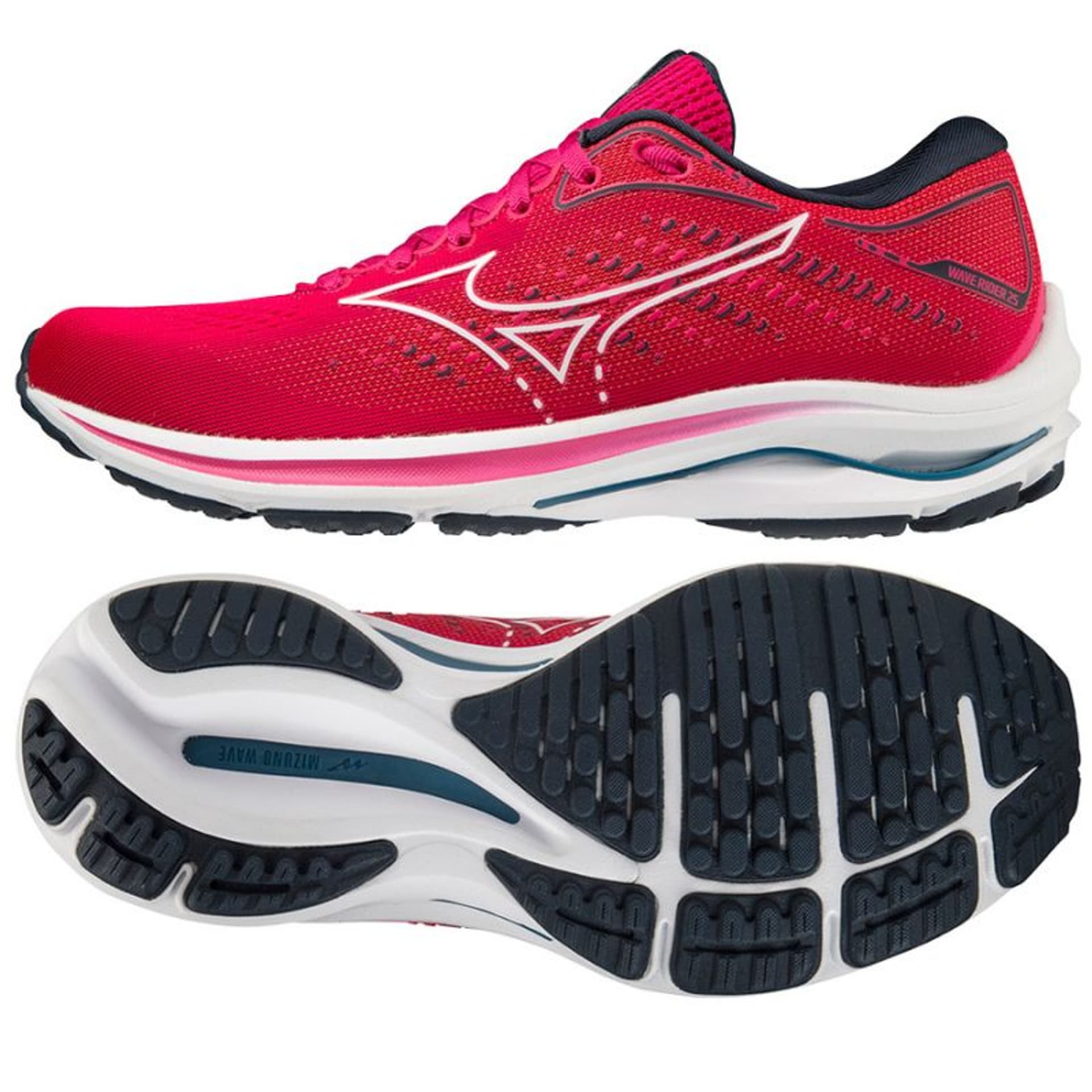 

Buty do biegania Mizuno WAVE RIDER 25 W (kolor Różowy, rozmiar 42)