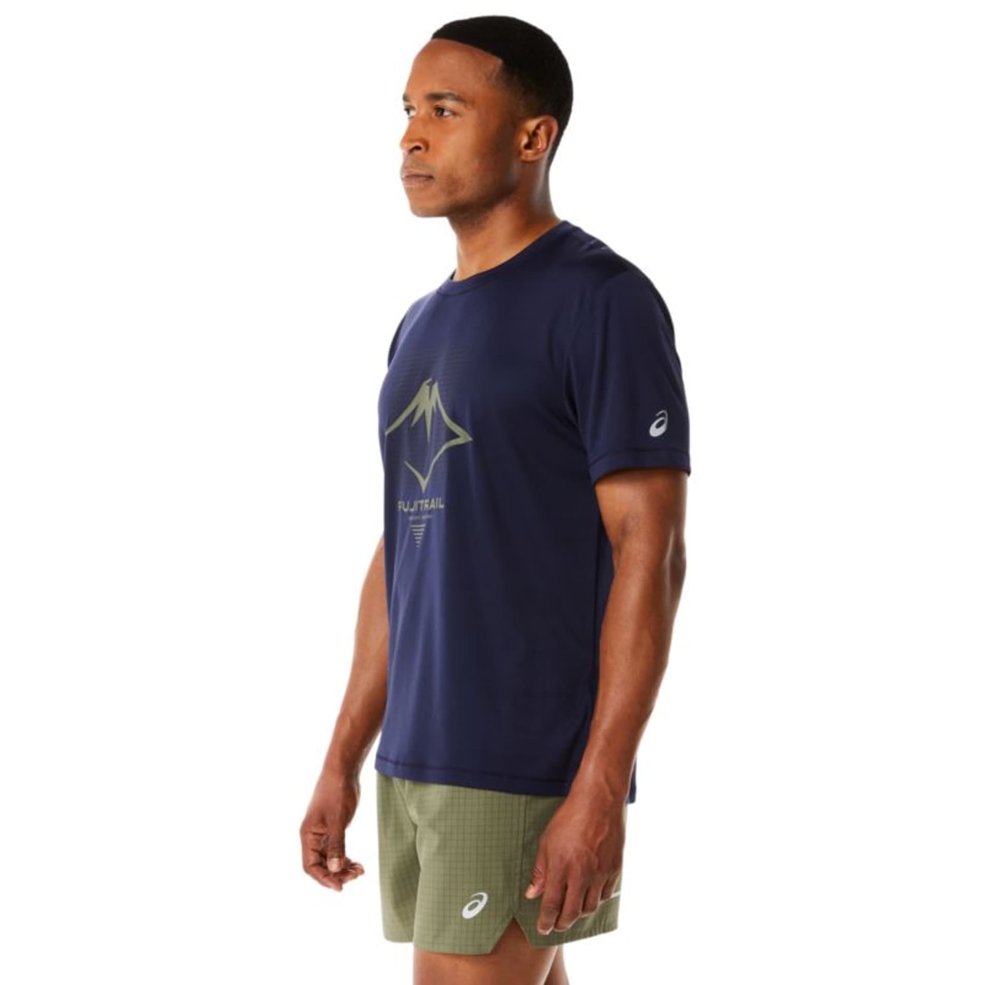 

Koszulka Asics Fujitrail Logo SS Top Tee M 2011C381 (kolor Granatowy, rozmiar L)