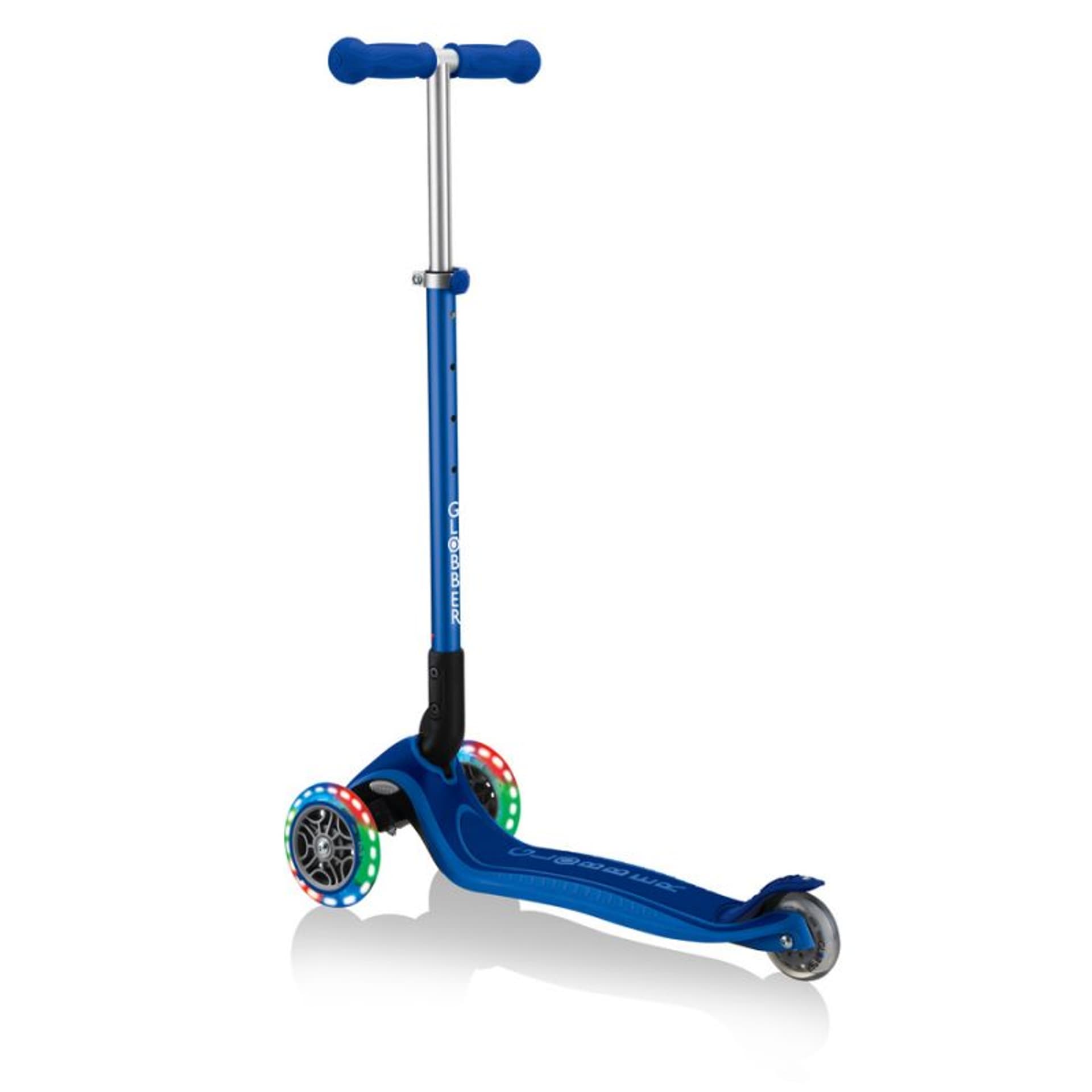 

Hulajnoga 3-kołowa Globber Primo Foldable Plus Lights Jr (kolor Niebieski)