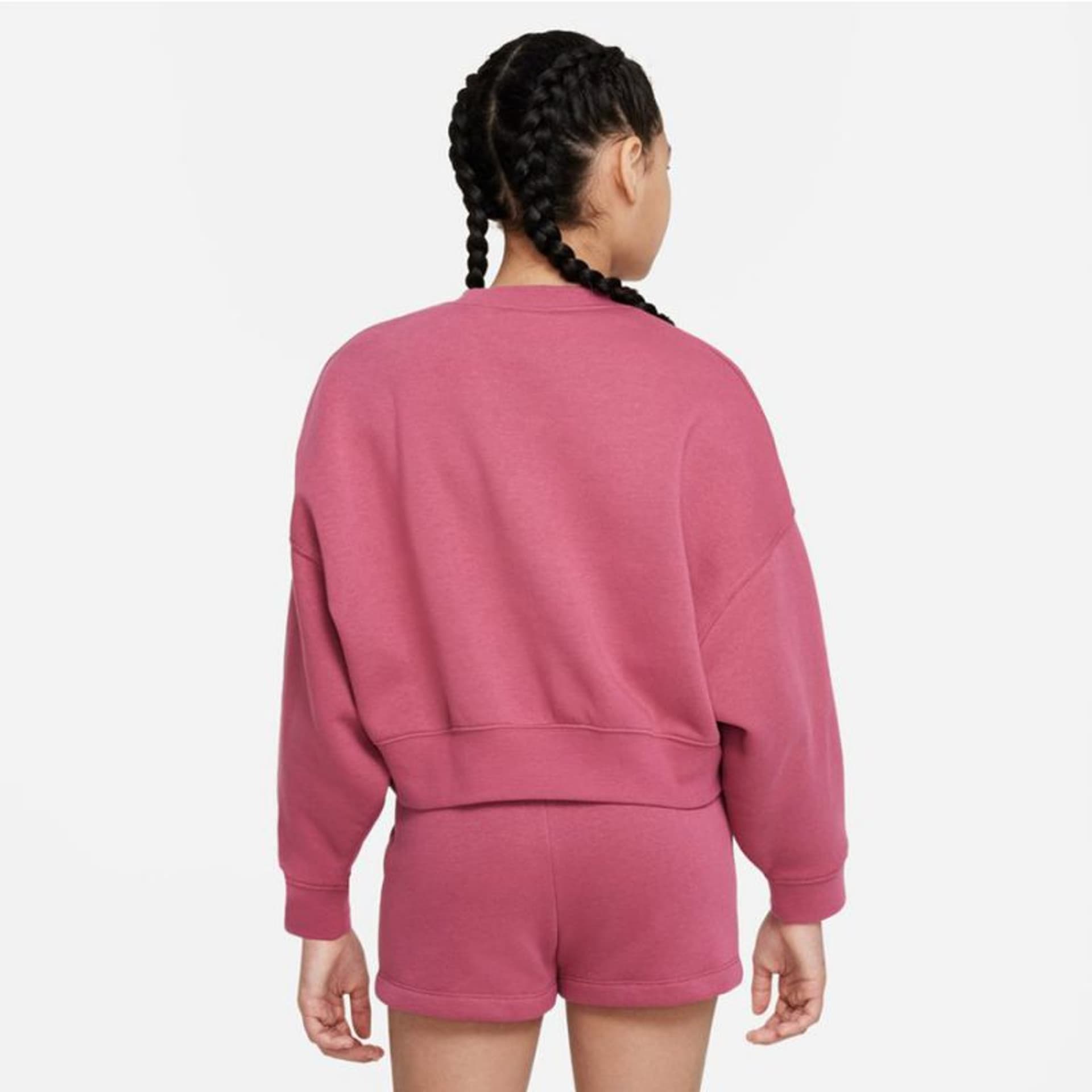 

Bluza Nike Sportswear Trend FLC Crew Jr DV2563 (kolor Różowy, rozmiar S (128-137))