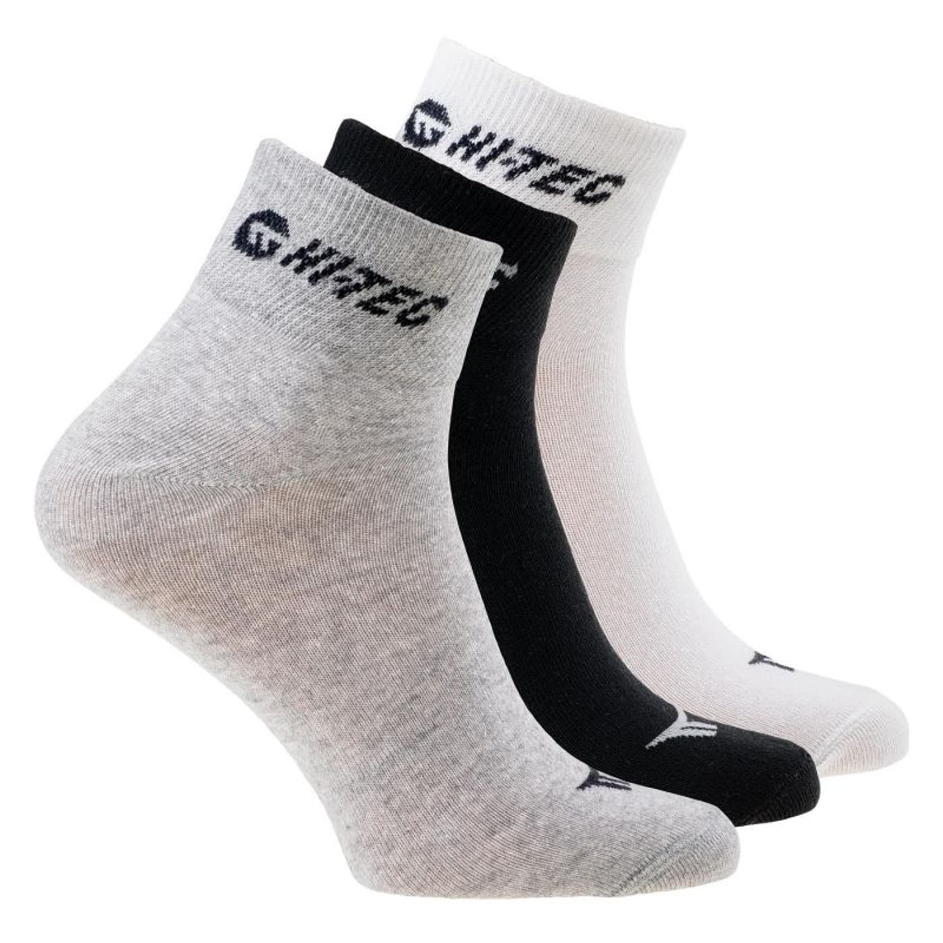 

Skarpety Hi-tec chire pack M 92800288441 (kolor Biały. Czarny. Szary/Srebrny, rozmiar 40-43)