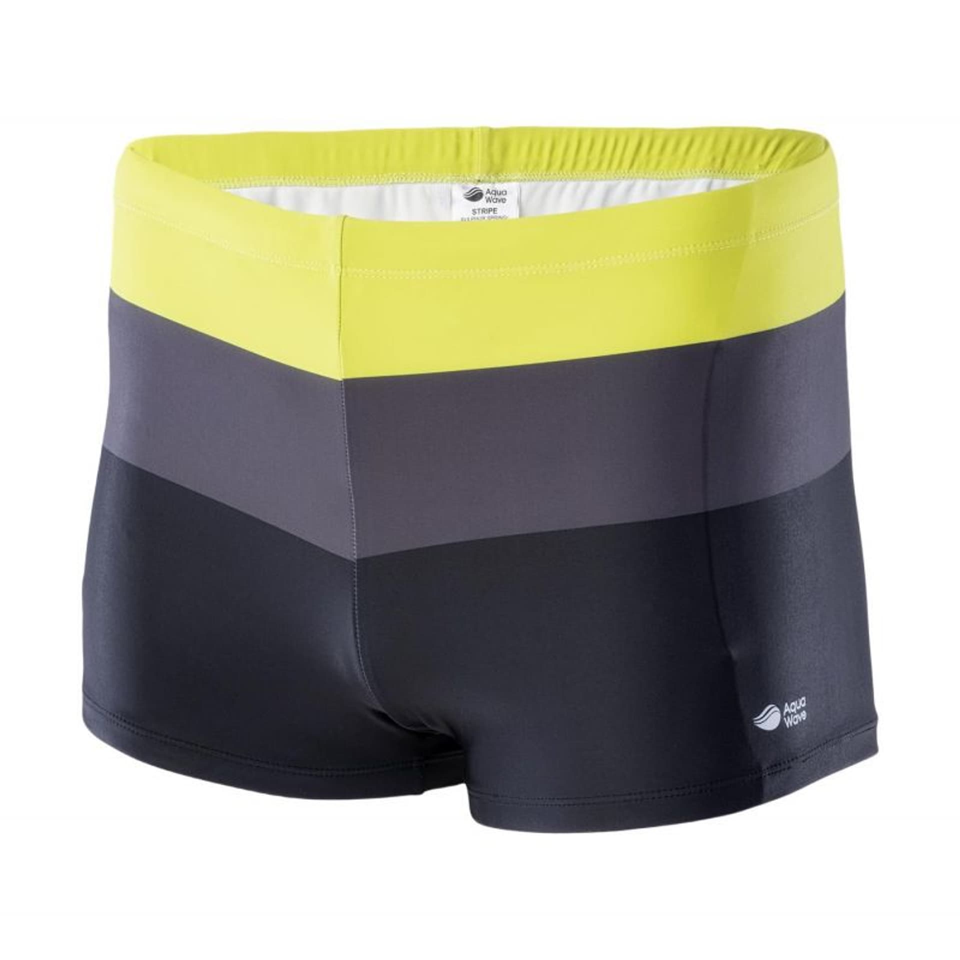 

Bokserski kąpielowe Aquawave Stripe M 92800076209 (kolor Czarny. Żółty, rozmiar XL)