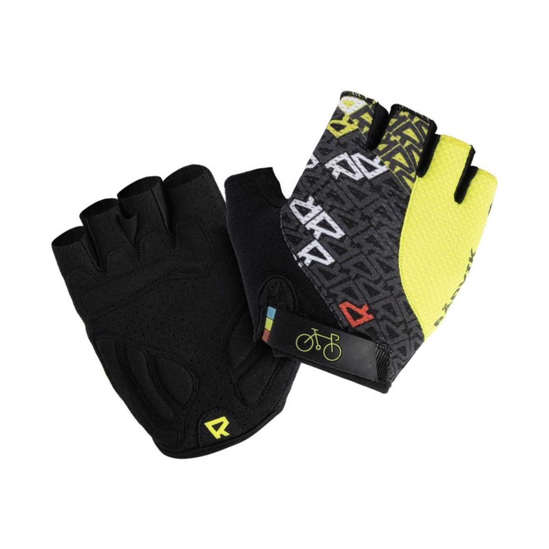

Rękawiczki rowerowe Radvik runde W 92800356976 (kolor Czarny. Żółty, rozmiar M)