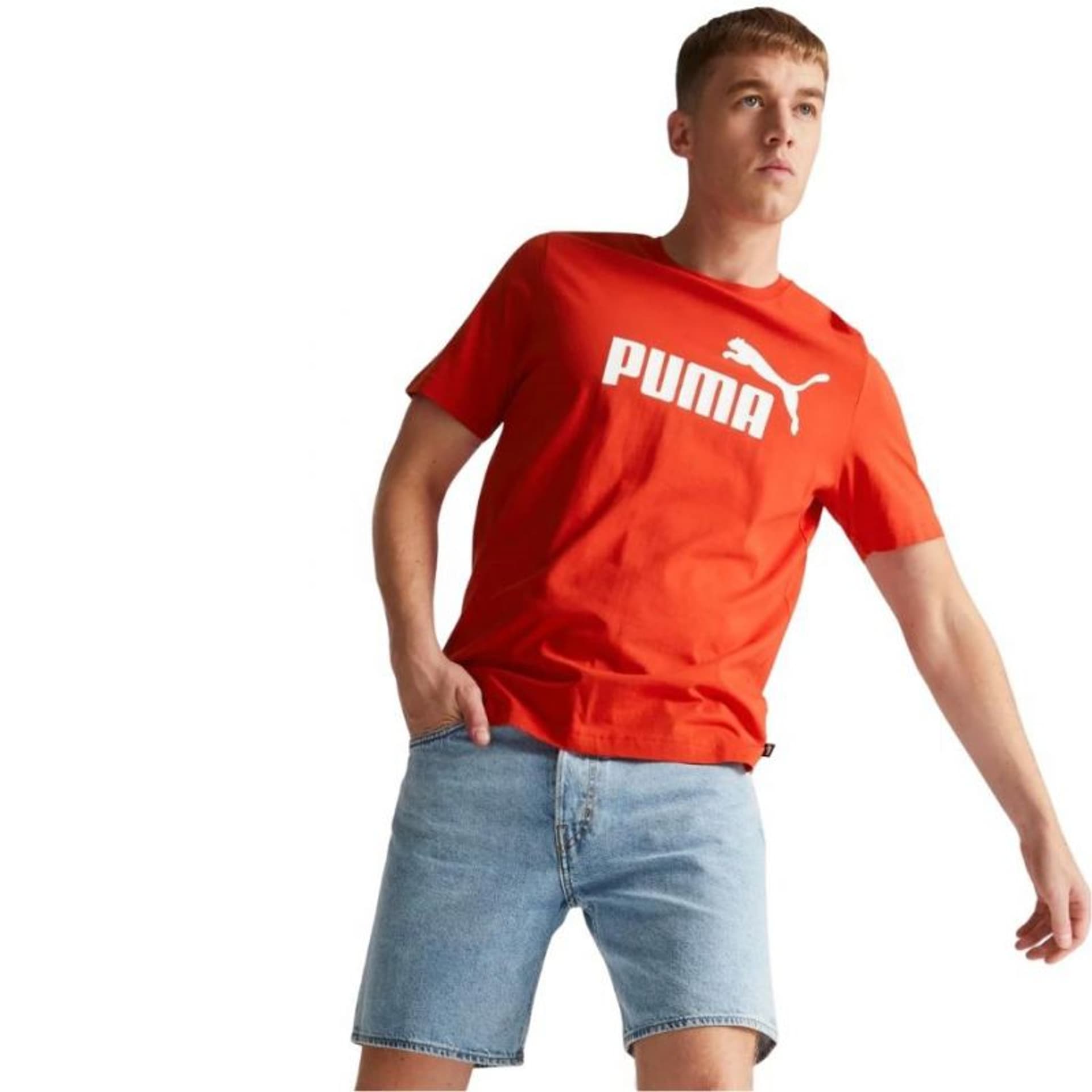 

Koszulka Puma Essential Logo M 586667 (kolor Czerwony, rozmiar L)