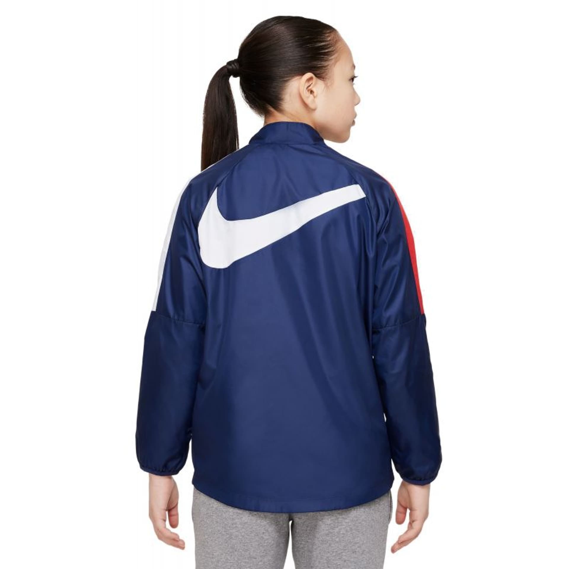 

Kurtka Nike PSG Repel Academy Awf Jr DN1332 (kolor Granatowy, rozmiar M (137-147cm))