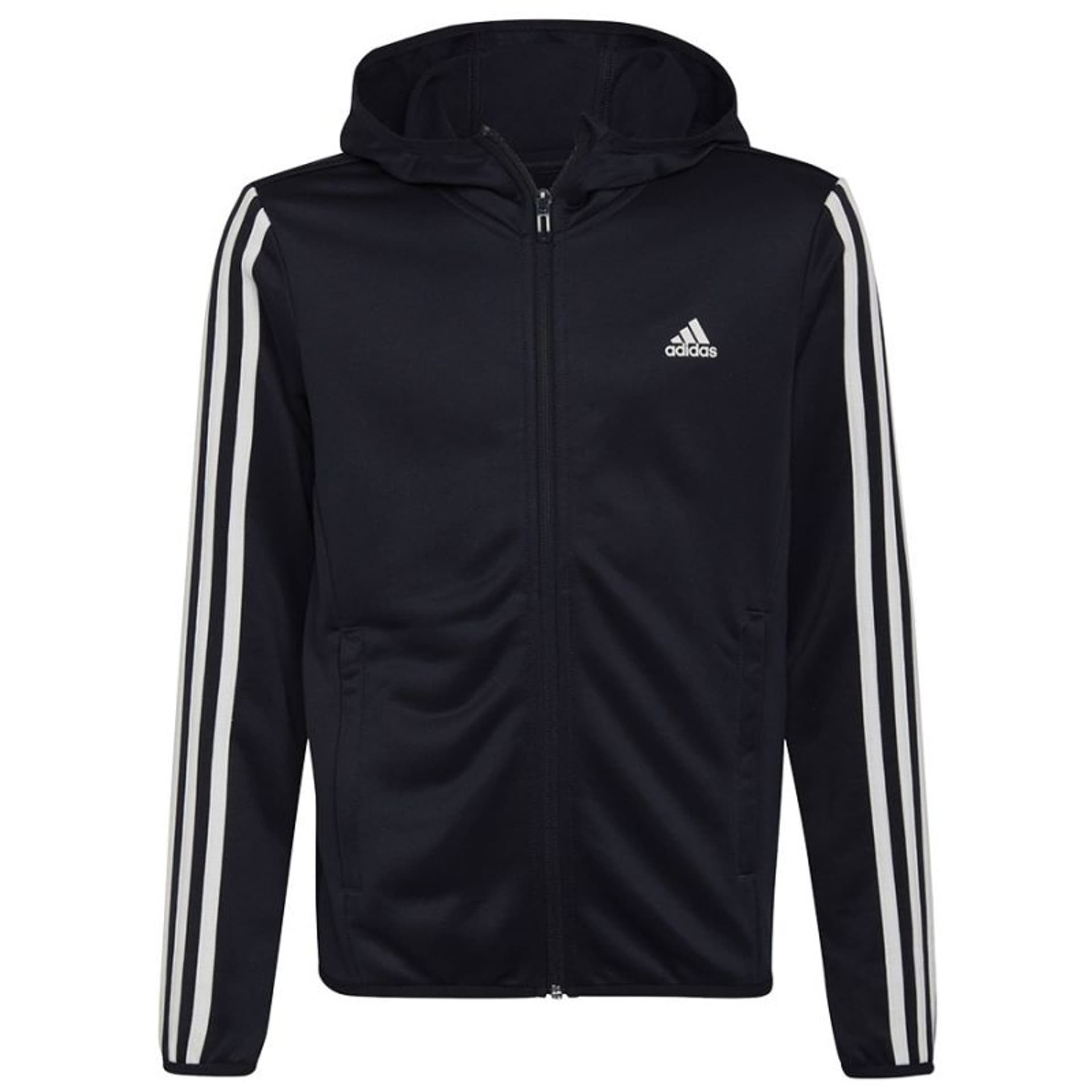 

Bluza adidas 3S FZ HD Jr (kolor Czarny