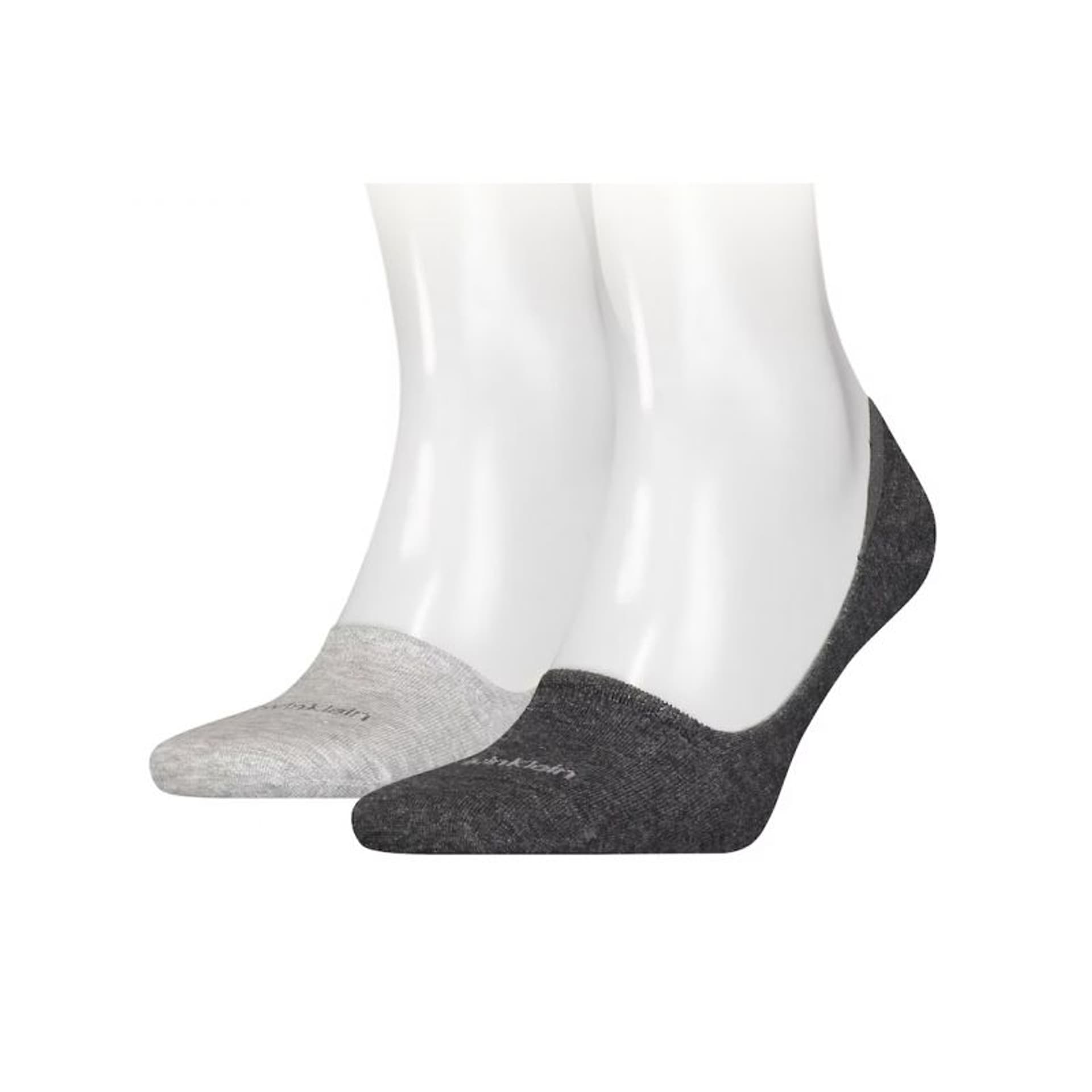 

Skarpety Calvin Klein Footie Mid Cut 2P (kolor Czarny. Szary/Srebrny, rozmiar 39-42)