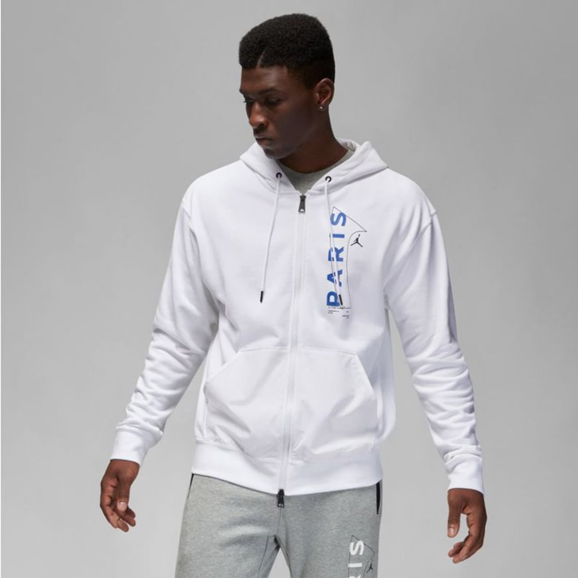 

Bluza Nike PSG FLC FZ Jordan M DN6150 (kolor Biały, rozmiar L)