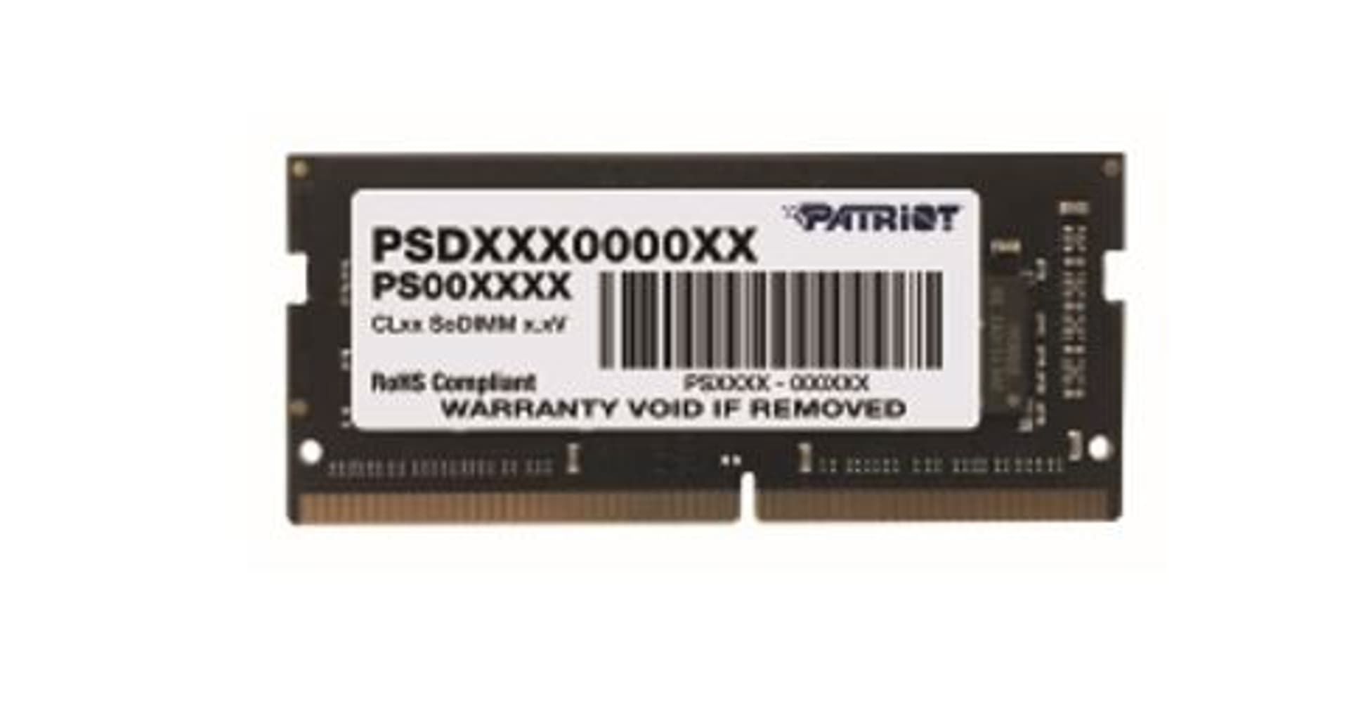 

Pamięć PATRIOT SODIMM DDR4 32GB 3200MHz SINGLE