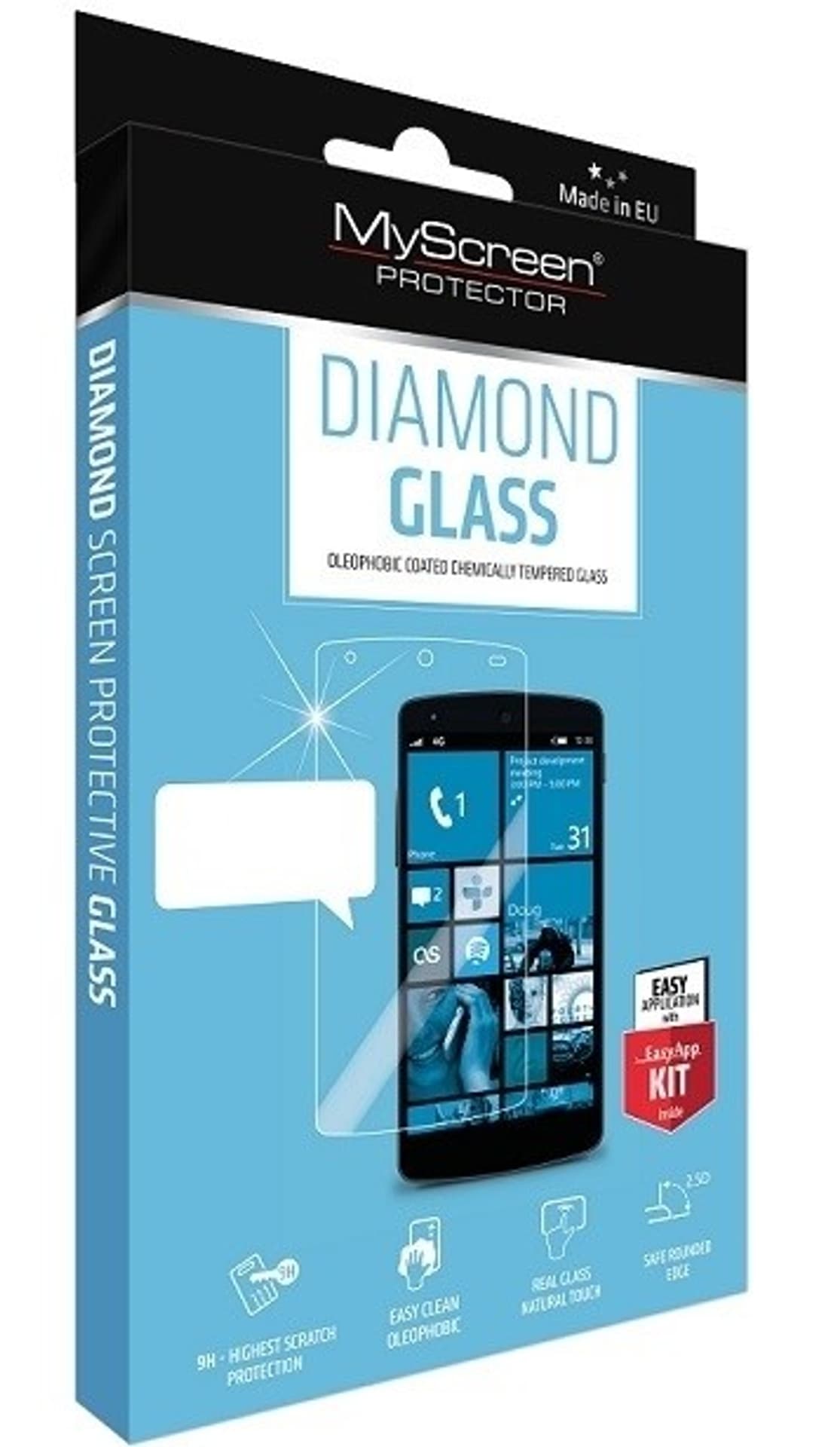 

MS Diamond Glass iPhone 7/8 /SE 2020 / SE 2022 Szkło hartowane