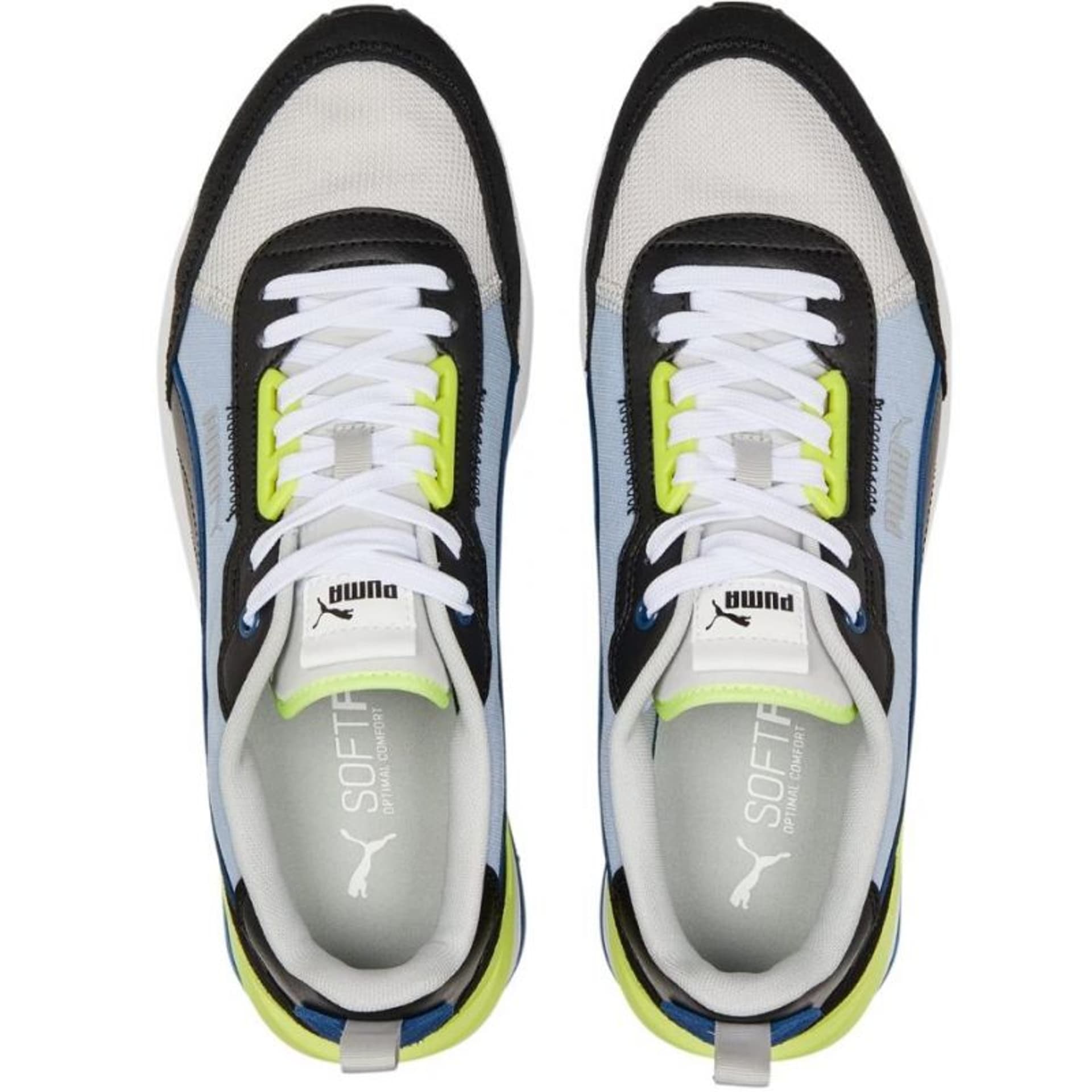 

Buty Puma R22 M 383462 (kolor Czarny. Niebieski. Szary/Srebrny, rozmiar 42.5)