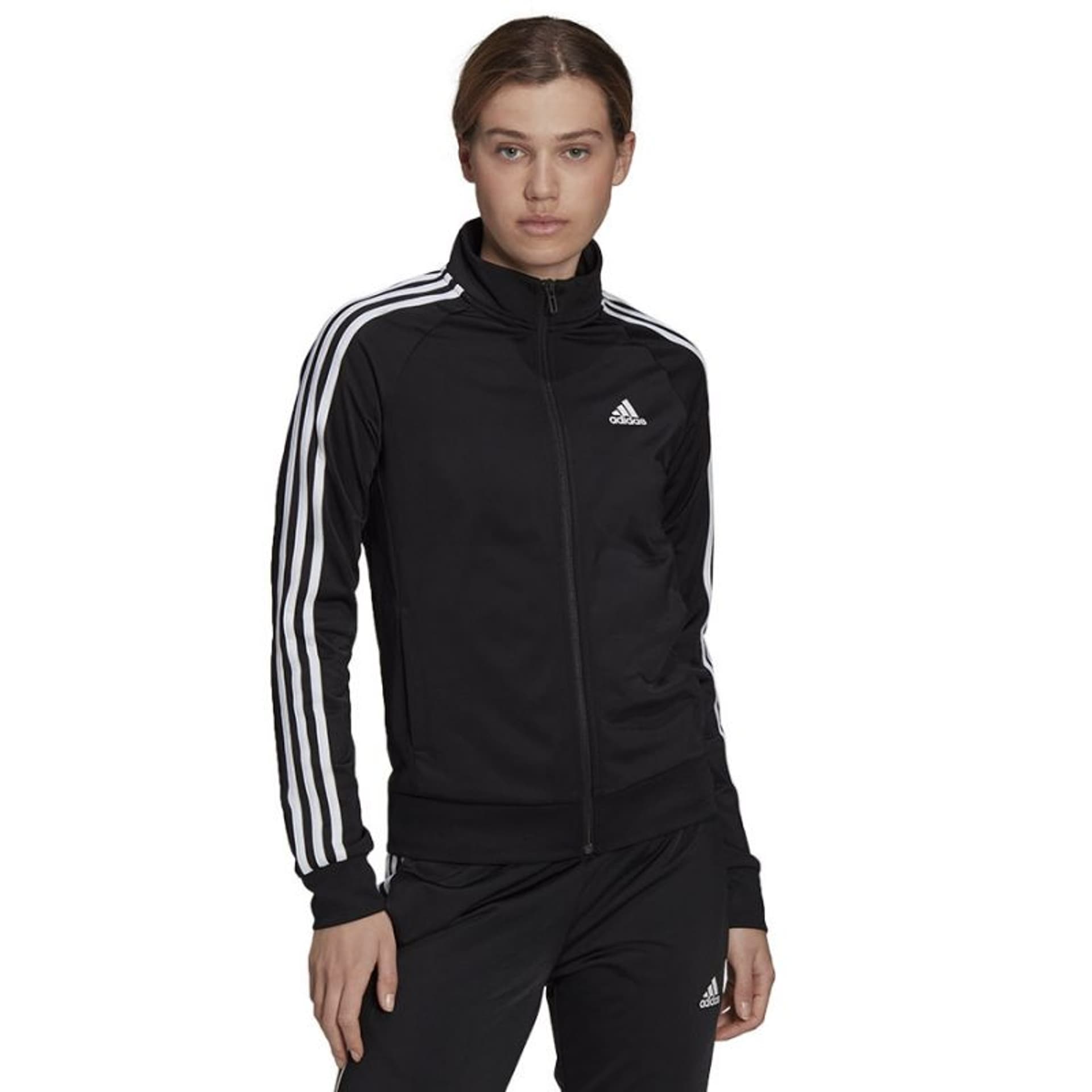 

Bluza adidas 3 Stripes TT Tric W (kolor Czarny, rozmiar XS)