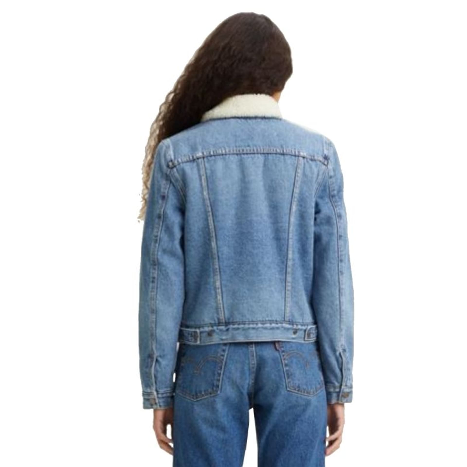 

Kurtka Levi's Sherpa Trucker Jacket W (kolor Niebieski, rozmiar S)