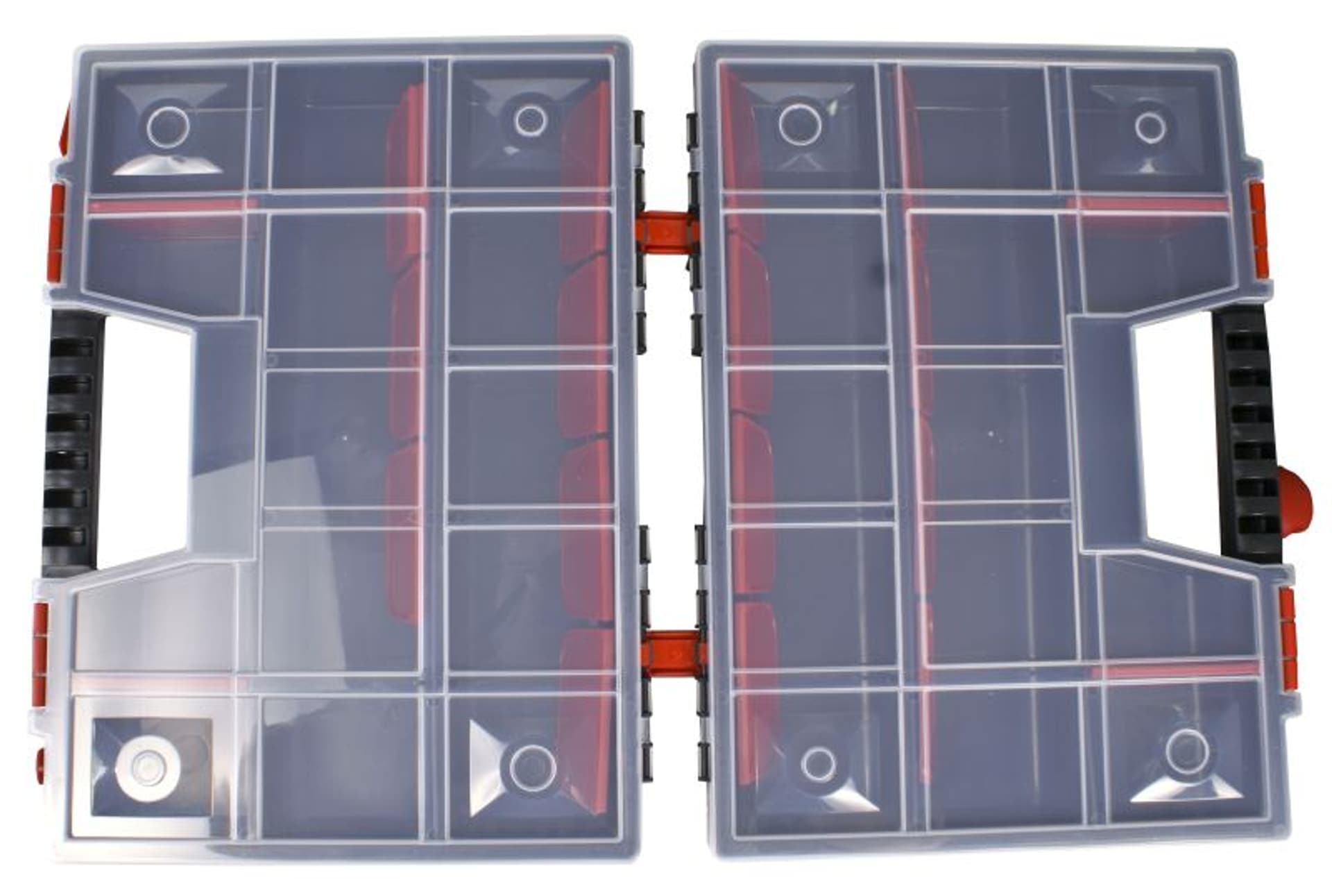 

35706 Organizer z rączką 30 przegródek, 130x290x390 mm, Proline