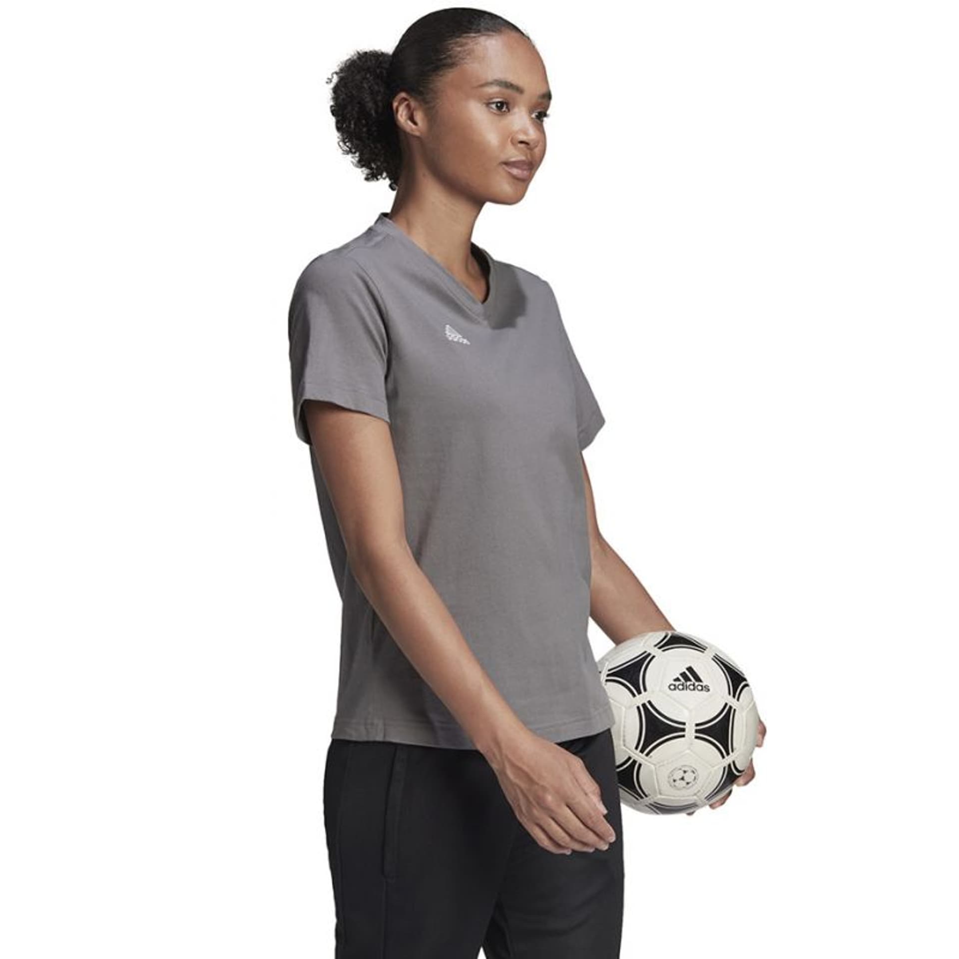 

Koszulka adidas Entrada 22 Jersey W (kolor Szary/Srebrny, rozmiar XS)