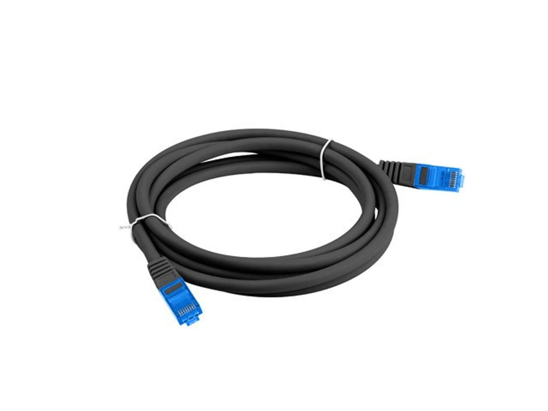

Patchcord kat.6a S/FTP CCA 1.0m Czarny