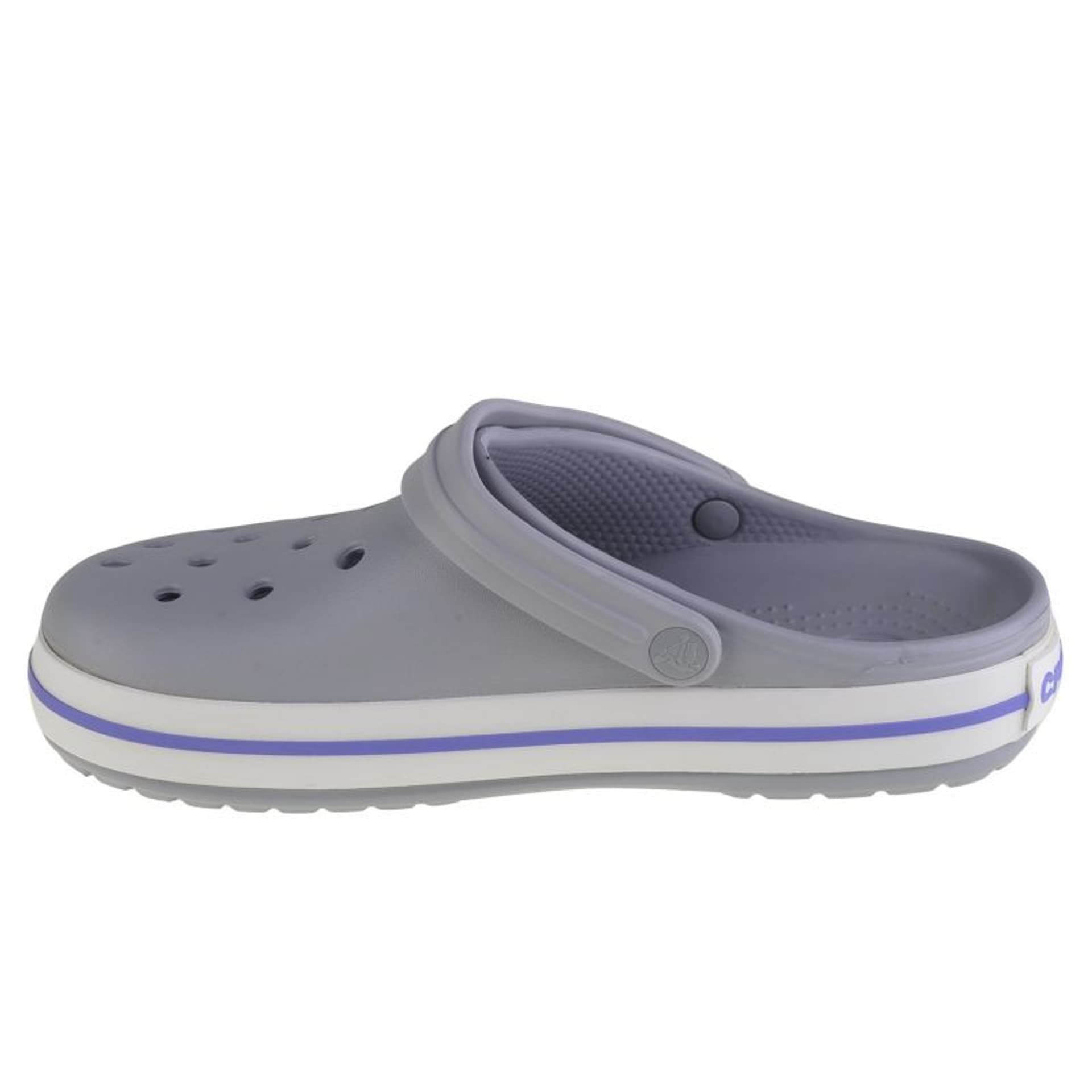 

Klapki Crocs Crocband 11016 (kolor Szary/Srebrny, rozmiar 39/40)