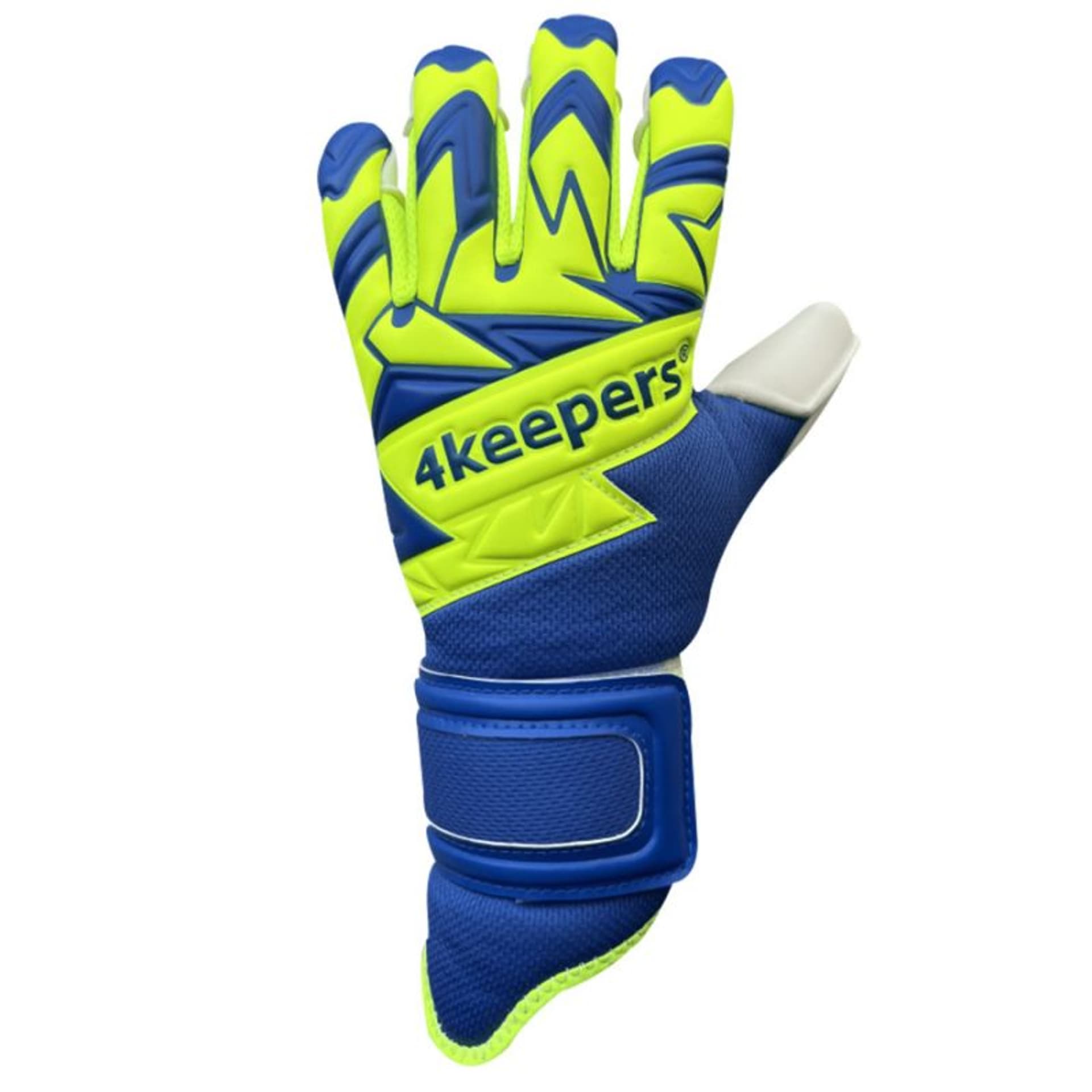 

Rękawice bramkarskie 4Keepers Equip Breeze NC Jr (kolor Niebieski. Żółty, rozmiar 4)