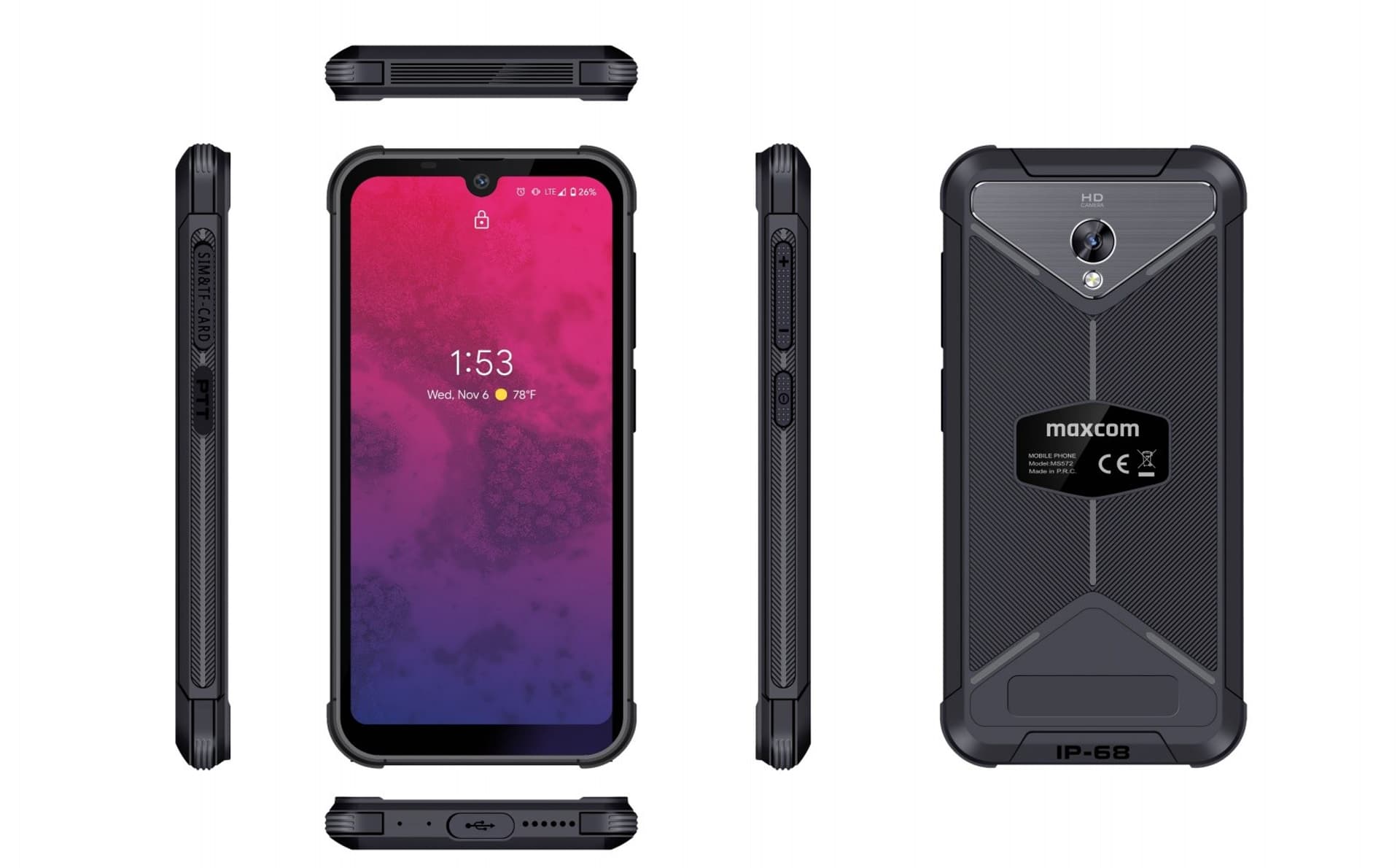 

Smartfon MS 572 4G NFC