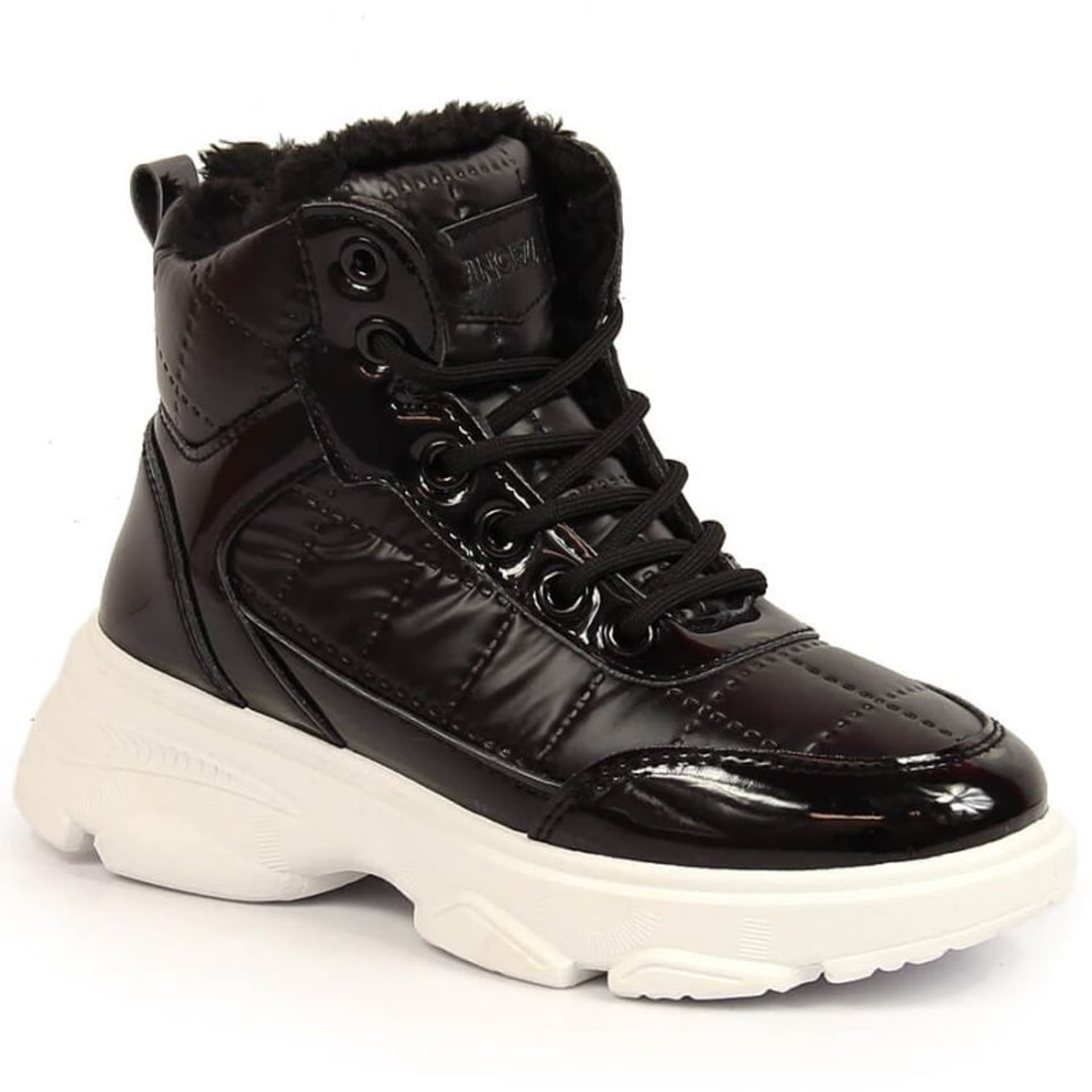 

Buty sportowe metaliczne ocieplane Vinceza W JAN166 (kolor Czarny, rozmiar 32)