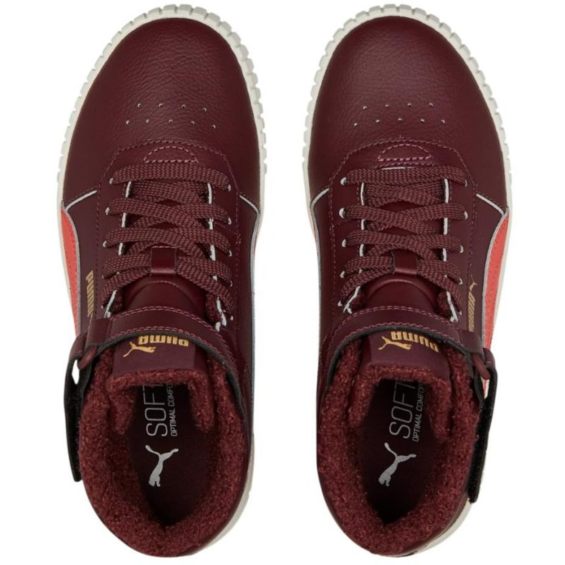 

Buty Puma Carina 2.0 Mid Wtr Jr 387380 (kolor Czerwony, rozmiar 35.5)