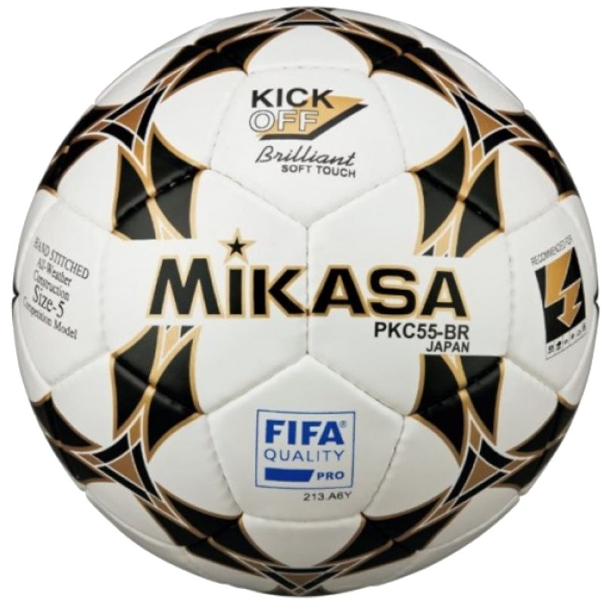 

Piłka nożna Mikasa FIFA Quality Pro Ball (kolor Biały, rozmiar 5)