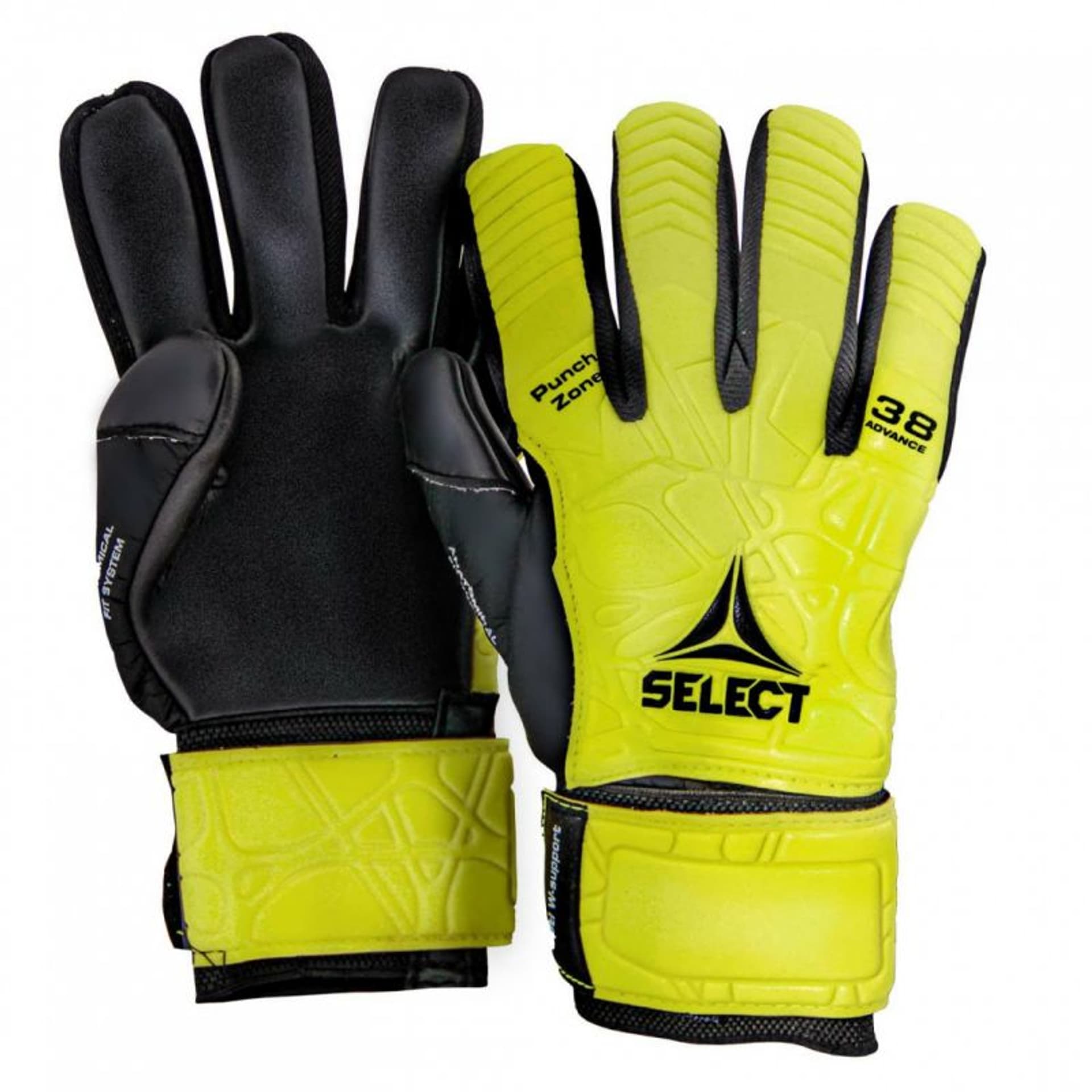 

Rękawice Select 38 Advance T26-17677 (kolor Czarny. Żółty, rozmiar 7)