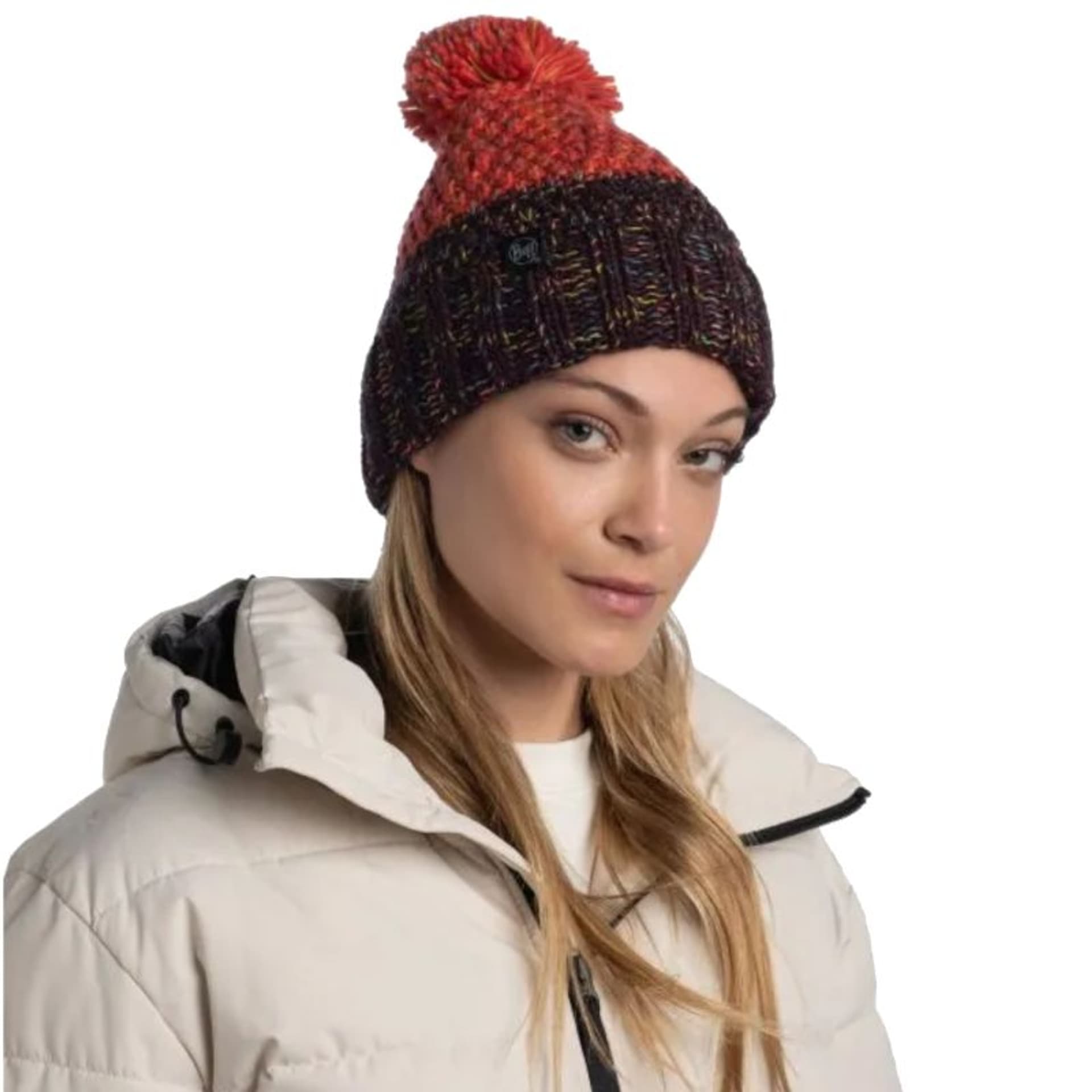 

Czapka Buff Janna Knitted Fleece Hat Beanie 117851 (kolor Czerwony, rozmiar, Kolor czerwony/rozmiar one size