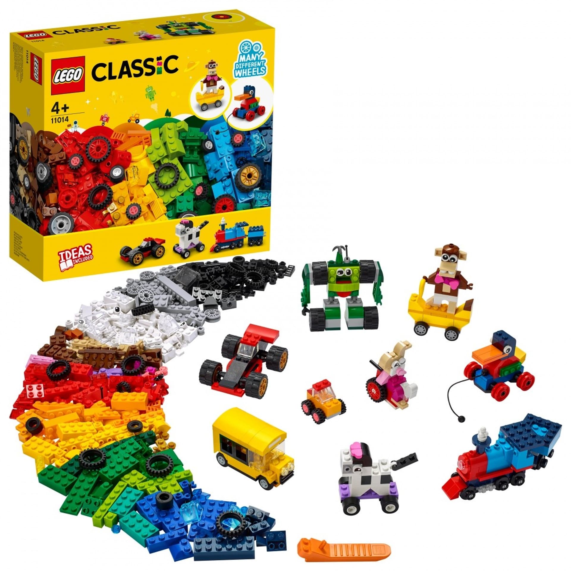 

Klocki Classic 11014 na kołach