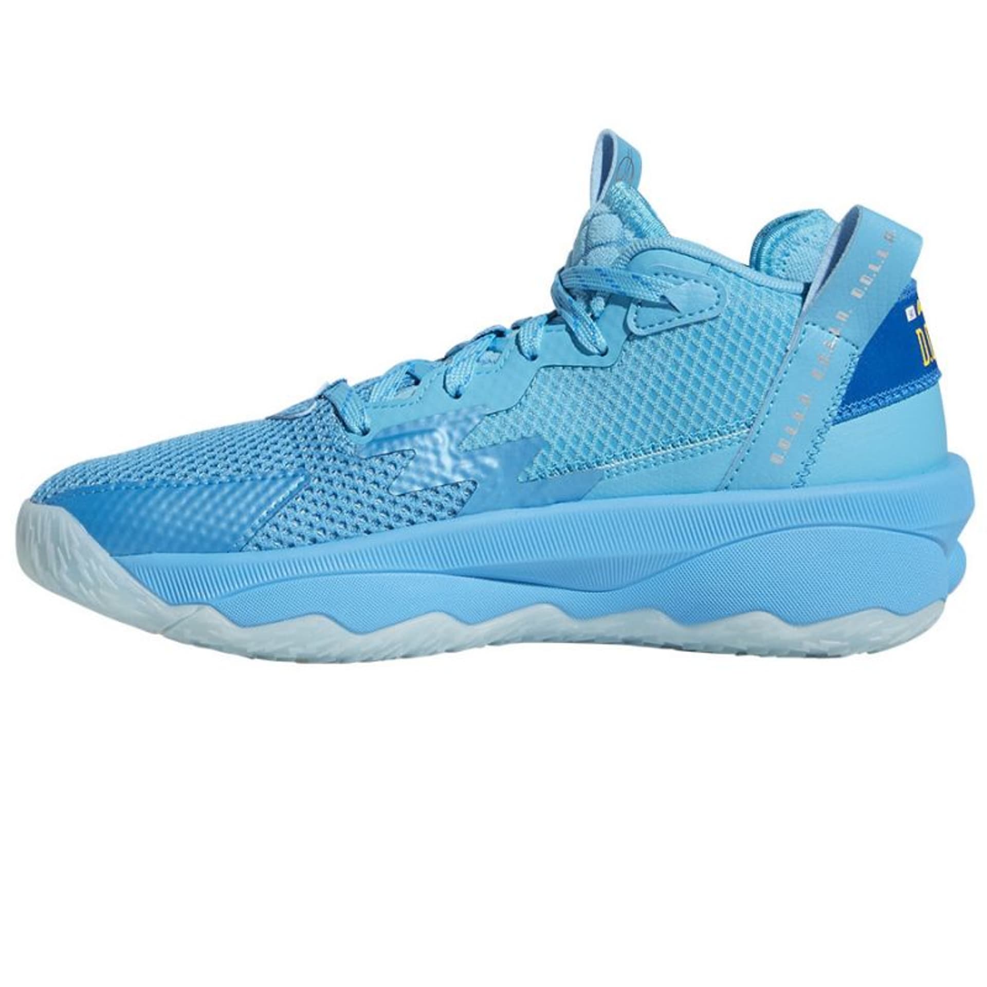 

Buty do koszykówki adidas Dame 8 Jr (kolor Niebieski, rozmiar 37 1/3)