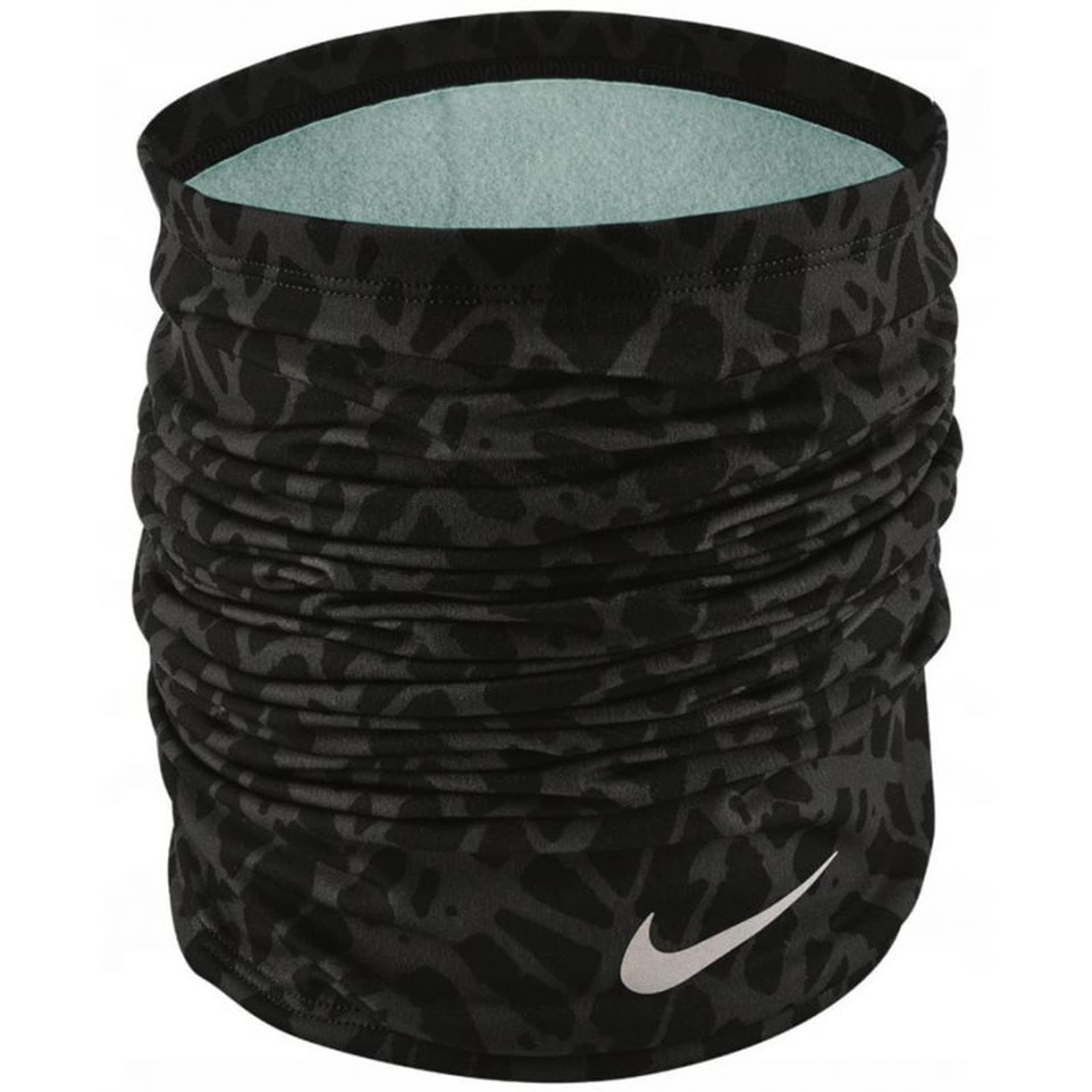 

Komin Nike Dri-Fit Wrap 2.0 animal print (kolor Czarny. Szary/Srebrny)