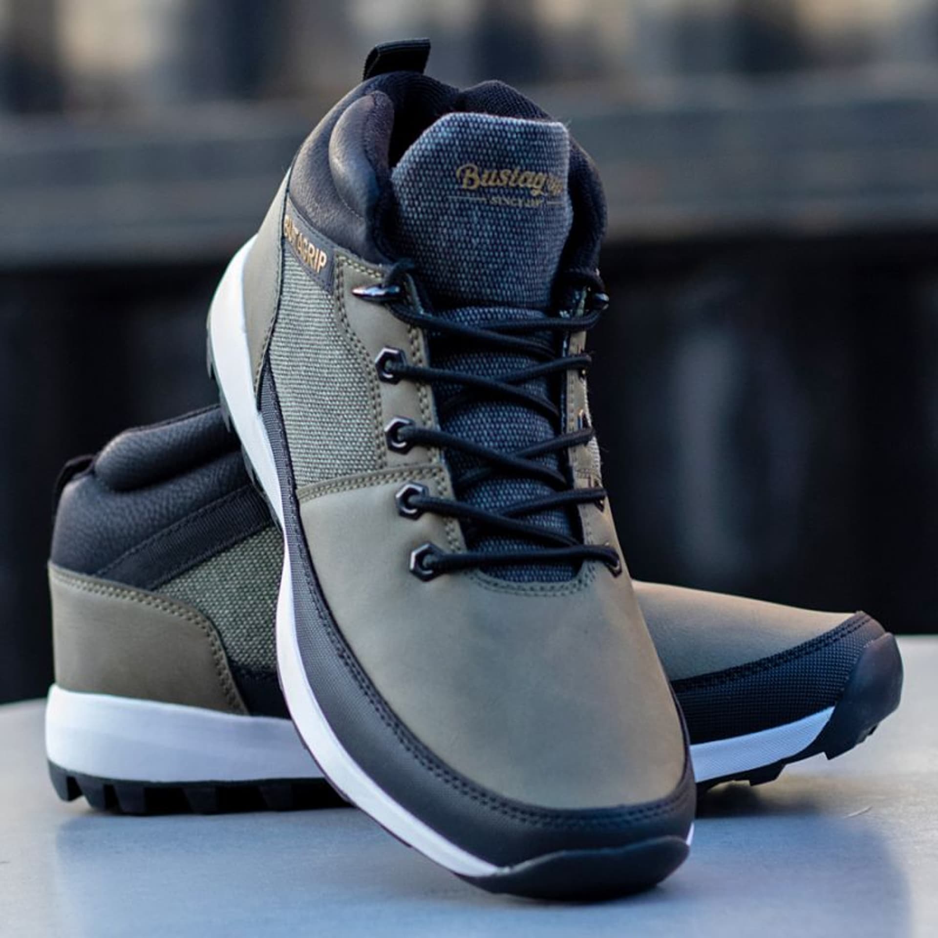 

Skórzane sneakersy buty Trax Bustagrip M (kolor Zielony, rozmiar 45)