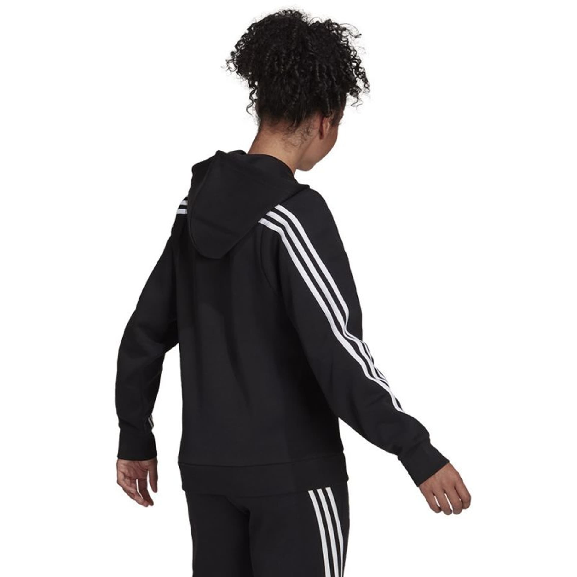 

Bluza adidas FI 3 Stripes Full-Zip Reg W (kolor Czarny, rozmiar S)