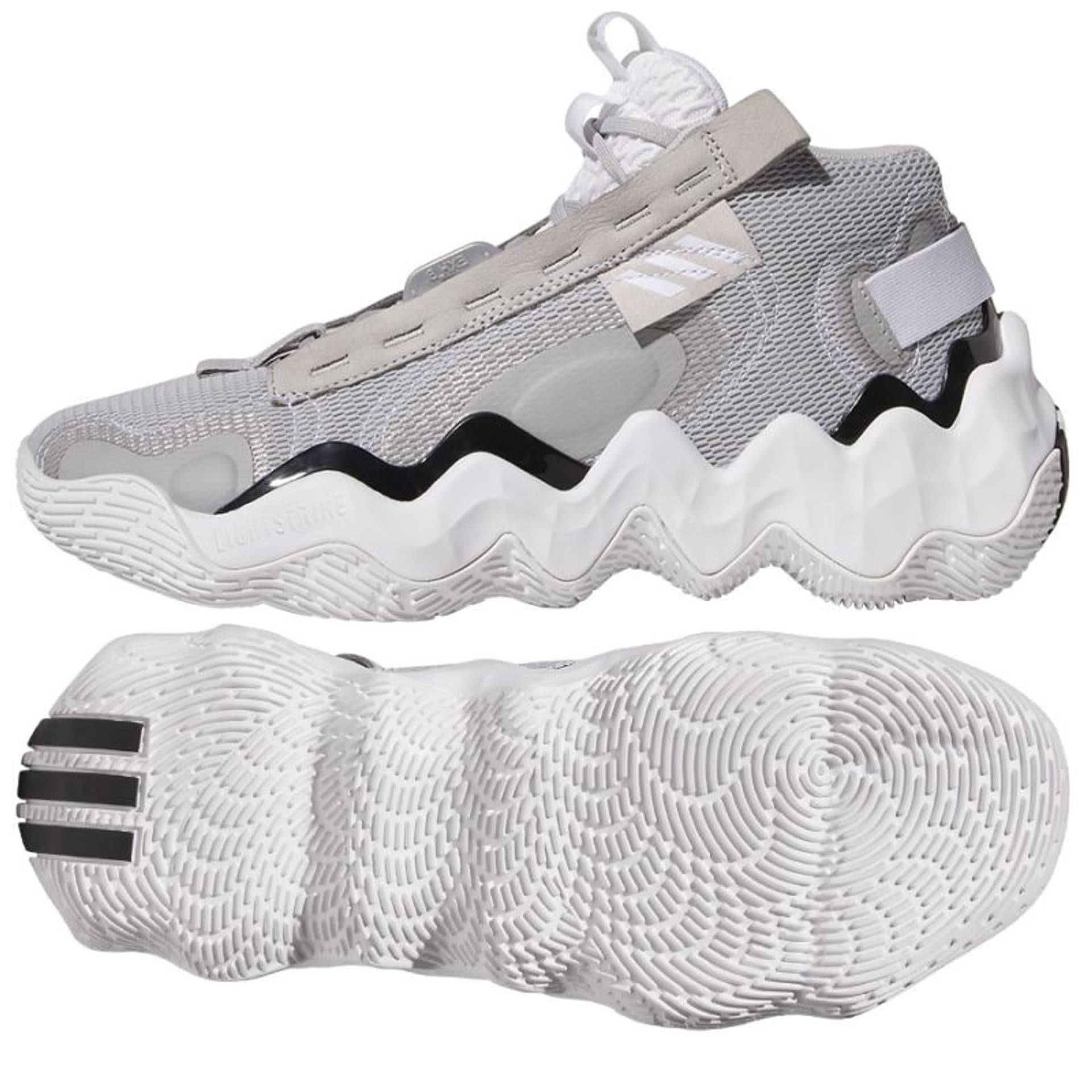 

Buty adidas Exhibit B WMNS Mid W (kolor Szary/Srebrny, rozmiar 40)