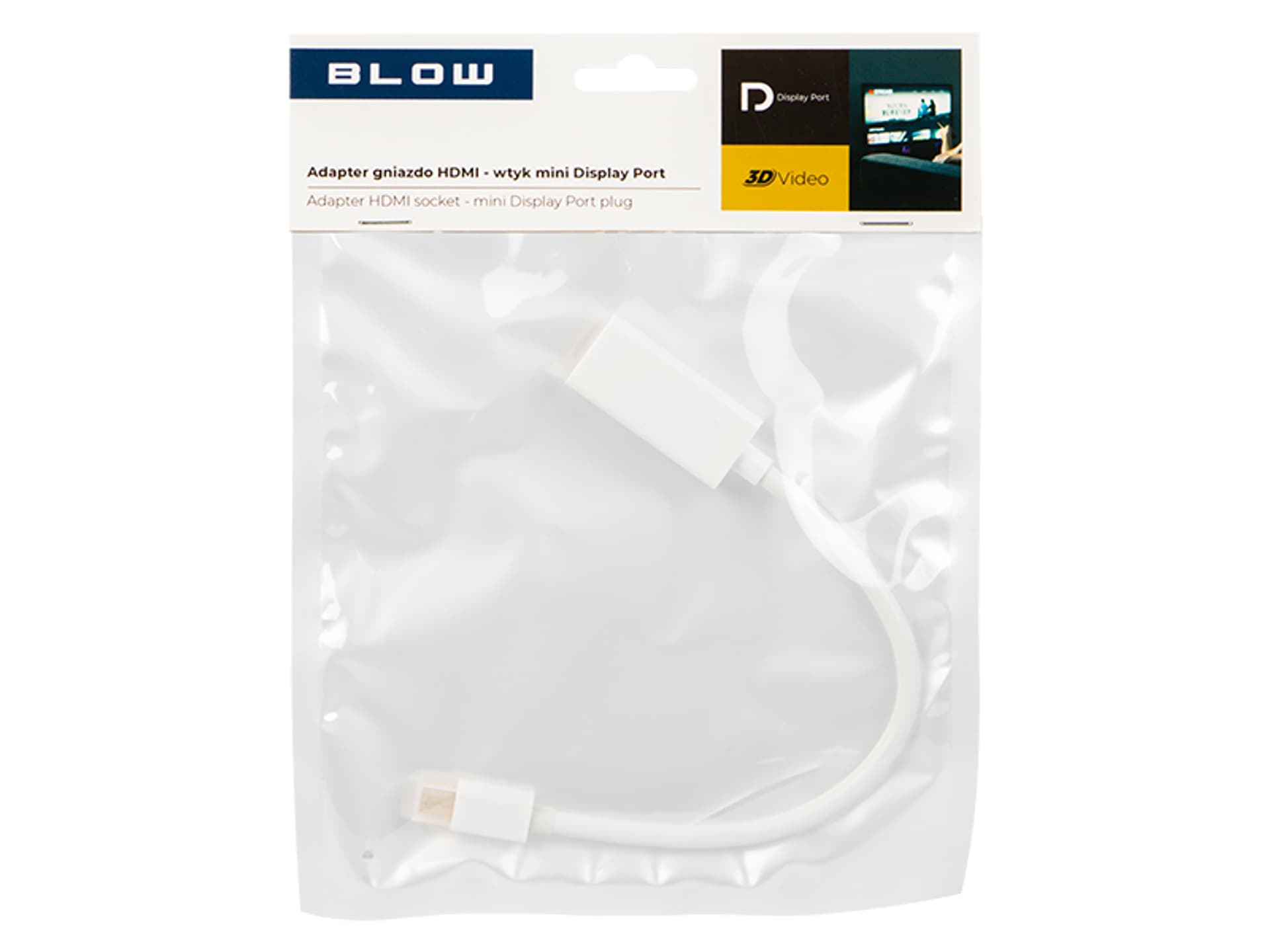 

92-157# Przej.hdmi gn.hdmi-wt.mini display port