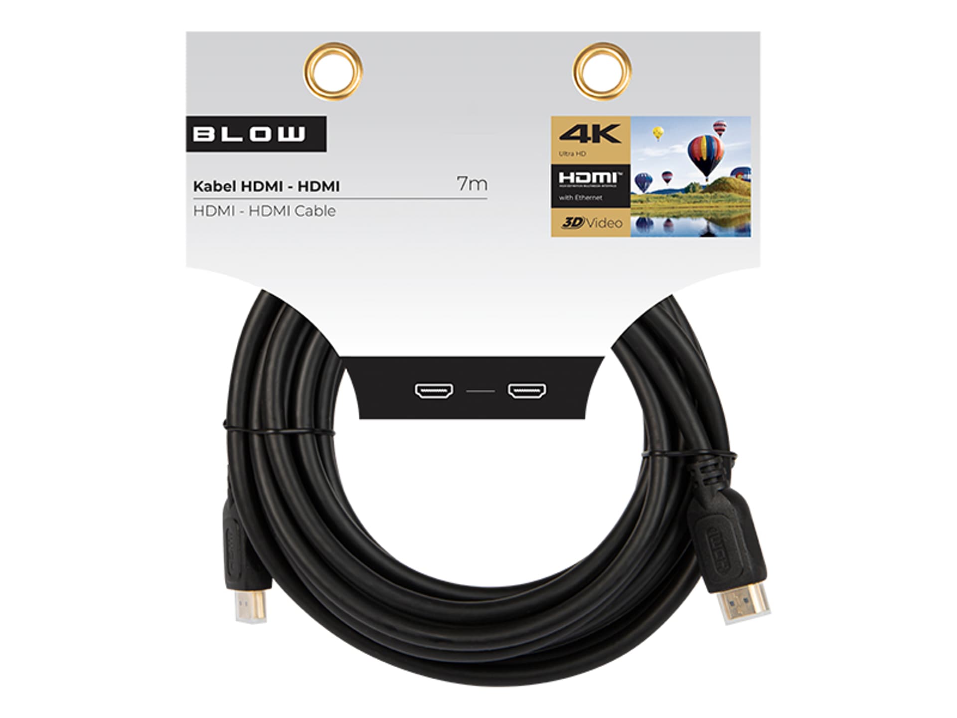 

92-664# Przył.hdmi-hdmi 7m 4k