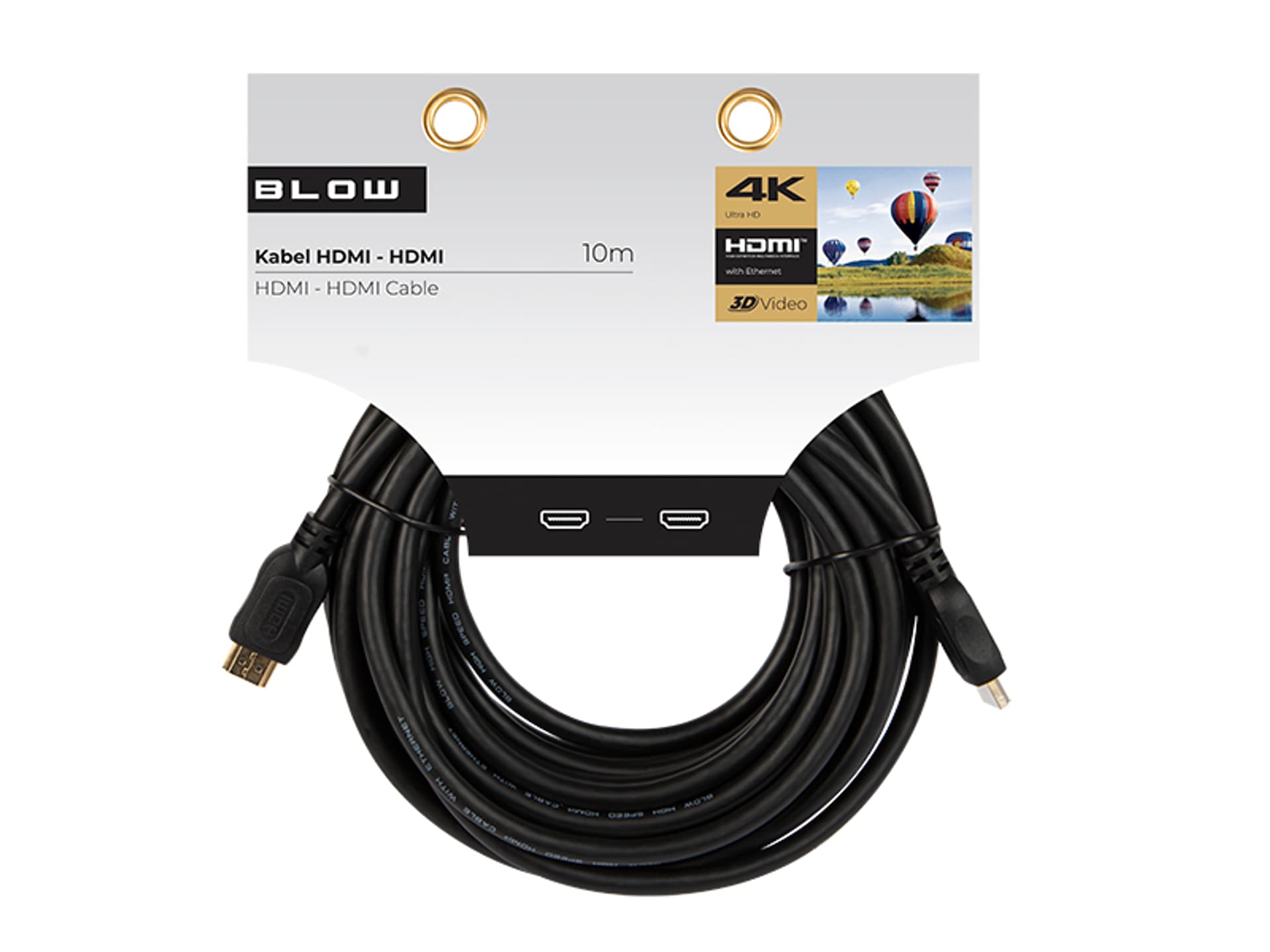 

92-665# Przył.hdmi-hdmi 10m 4k