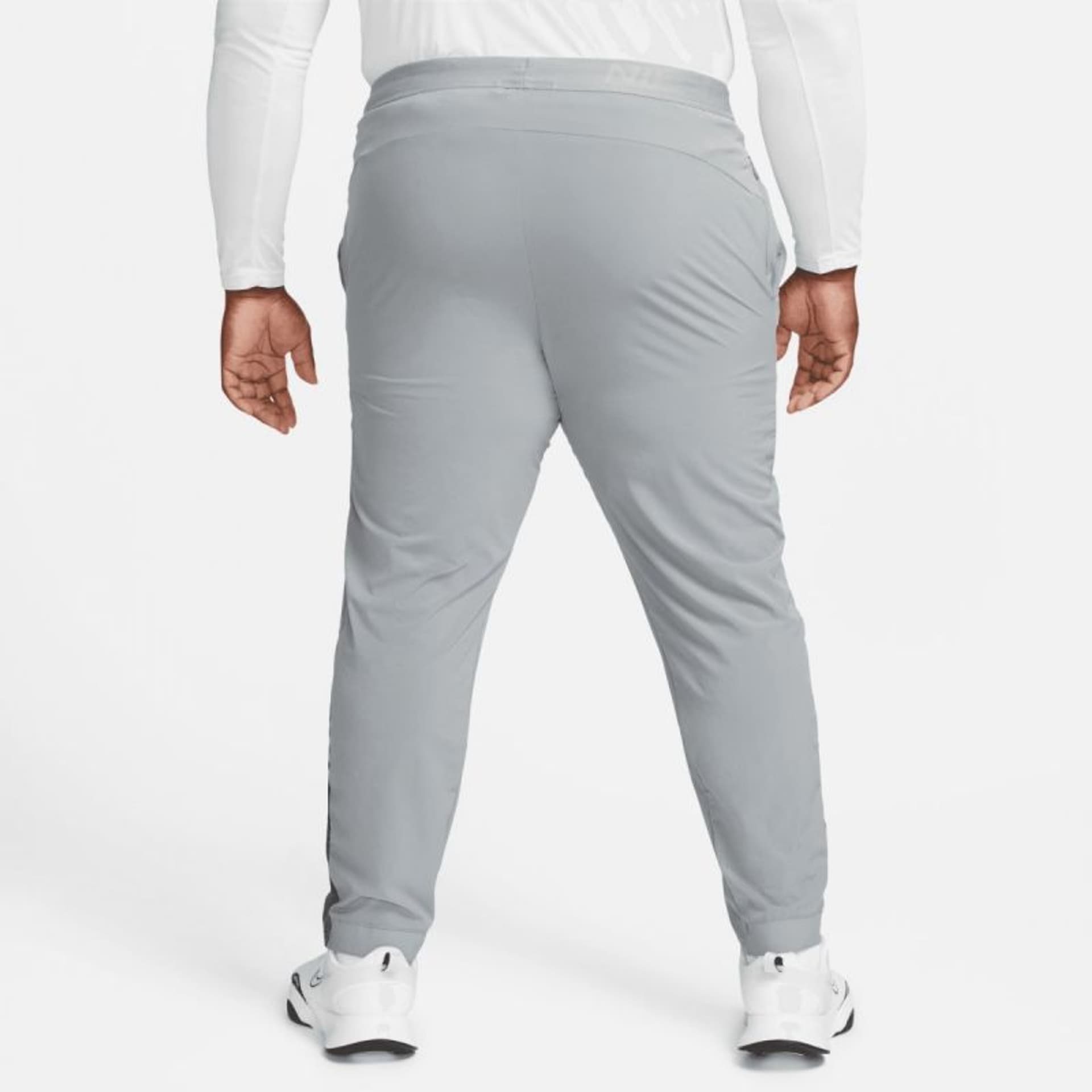 

Spodnie Nike Pro Dri-FIT Vent Max M DM5948 (kolor Szary/Srebrny, rozmiar XL)