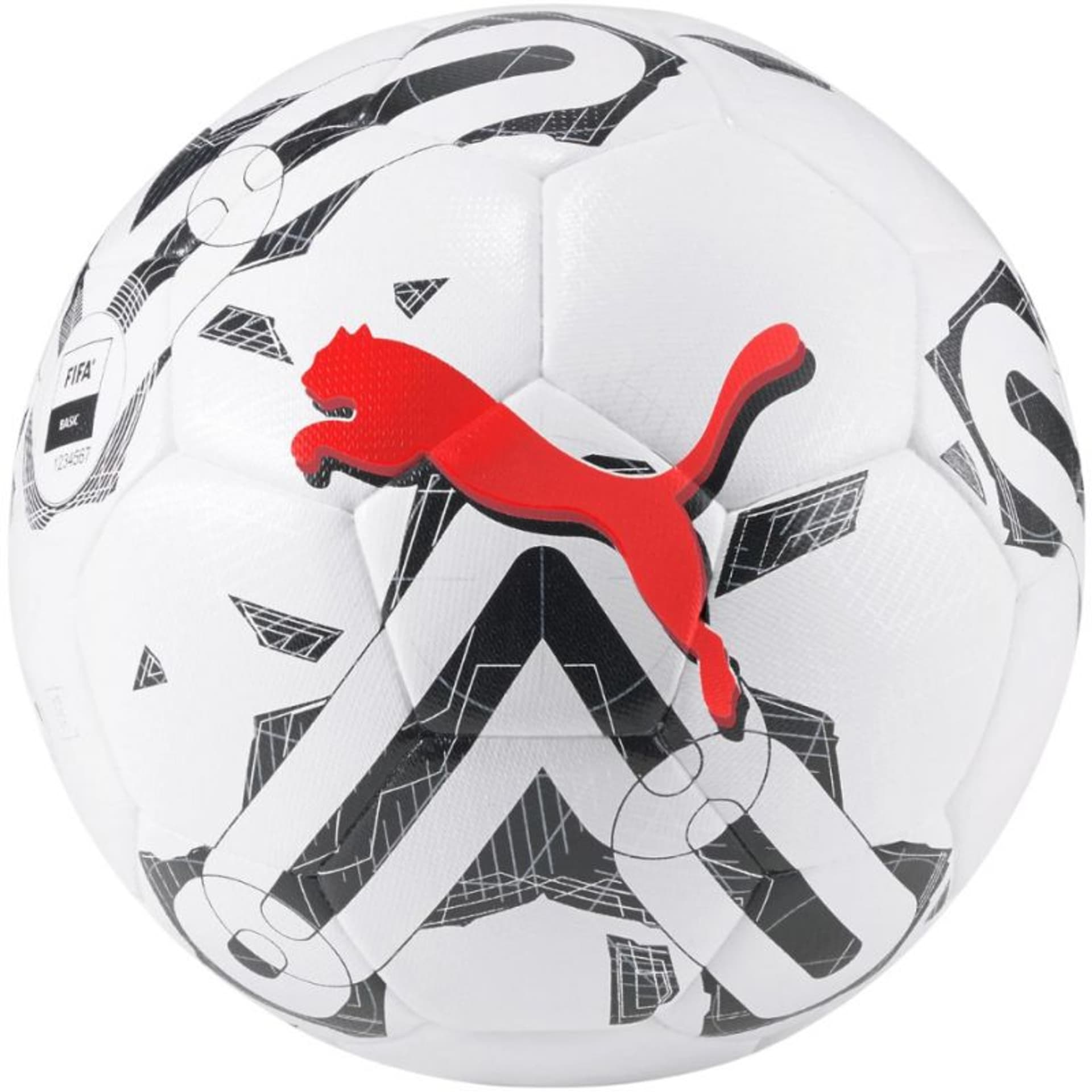 

Piłka nożna Puma Orbita 4 HYB FIFA Basic 83778 (kolor Biały, rozmiar 5)