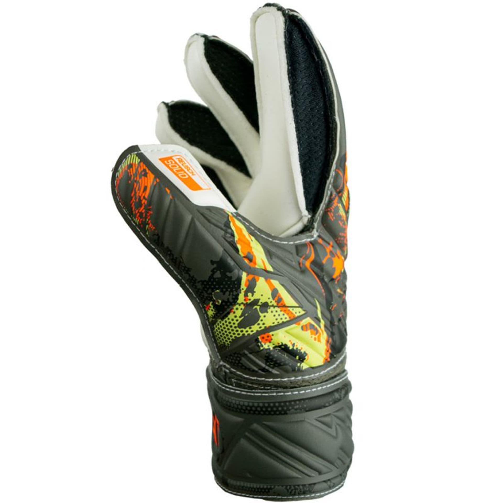 

Rękawice bramkarskie Reusch Attrakt Solid Finger Support Jr (kolor Zielony. Pomarańczowy, rozmiar 8)