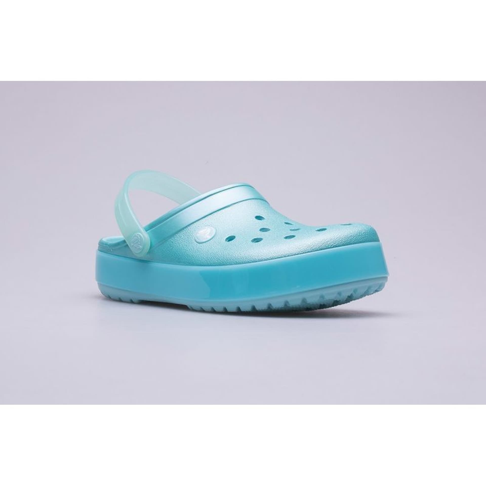 

Klapki Crocs Crocband Ice Pop Clog Jr 205793 (kolor Niebieski)