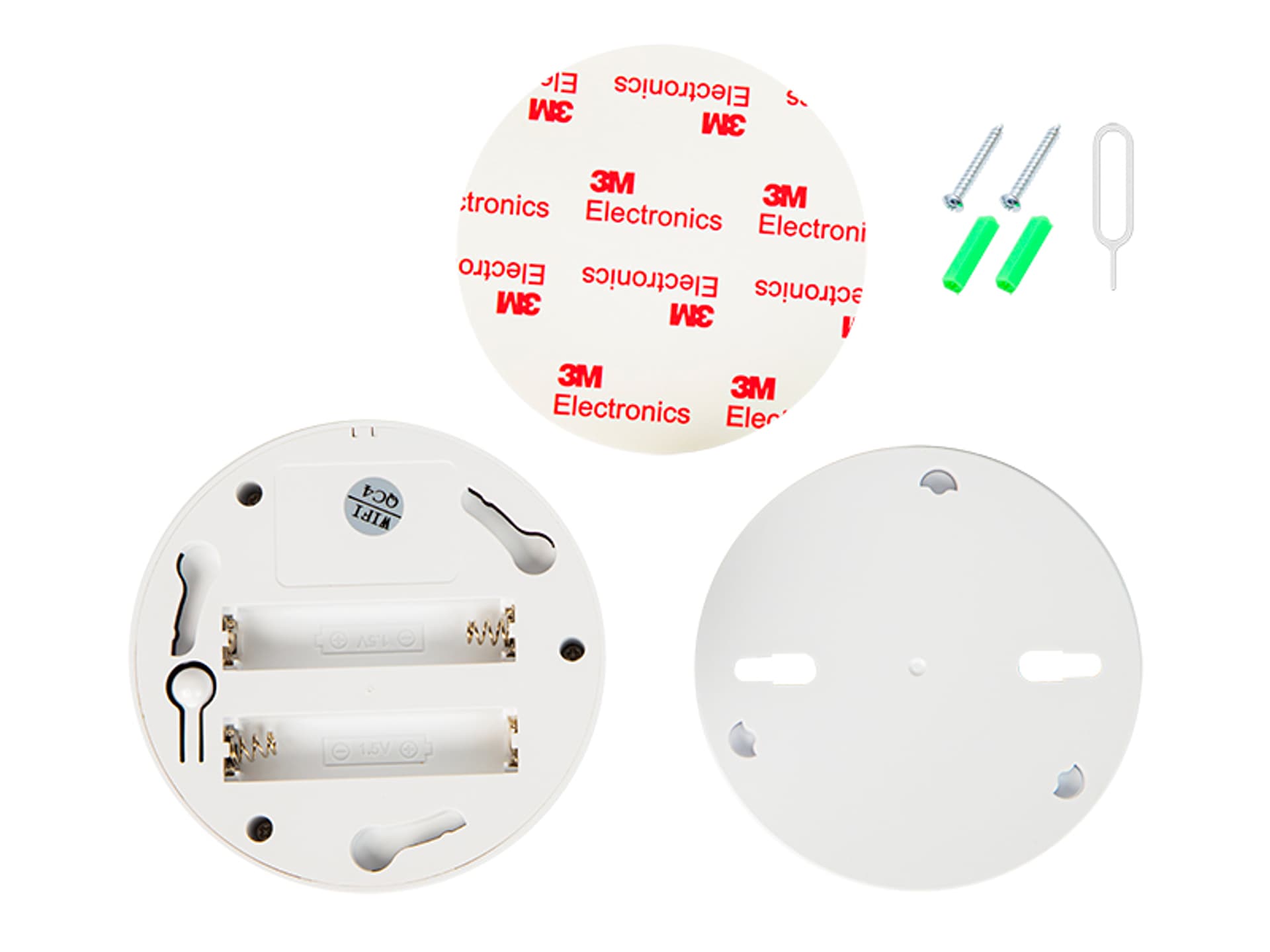 

50-642# Detektor czujnik dymu td30 2xaaa wifi