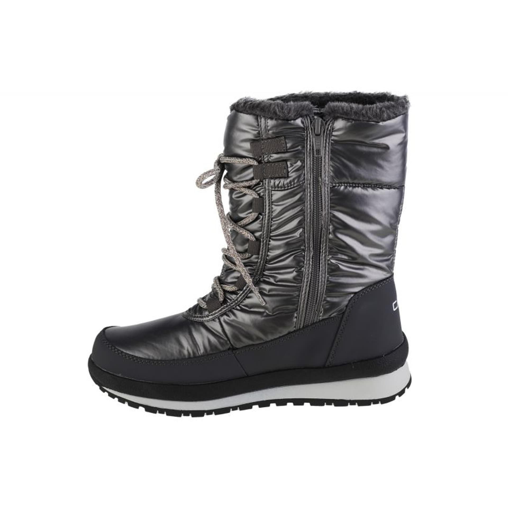 

Buty CMP Harma Snow Boot W 39Q4976 (kolor Szary/Srebrny, rozmiar 37)
