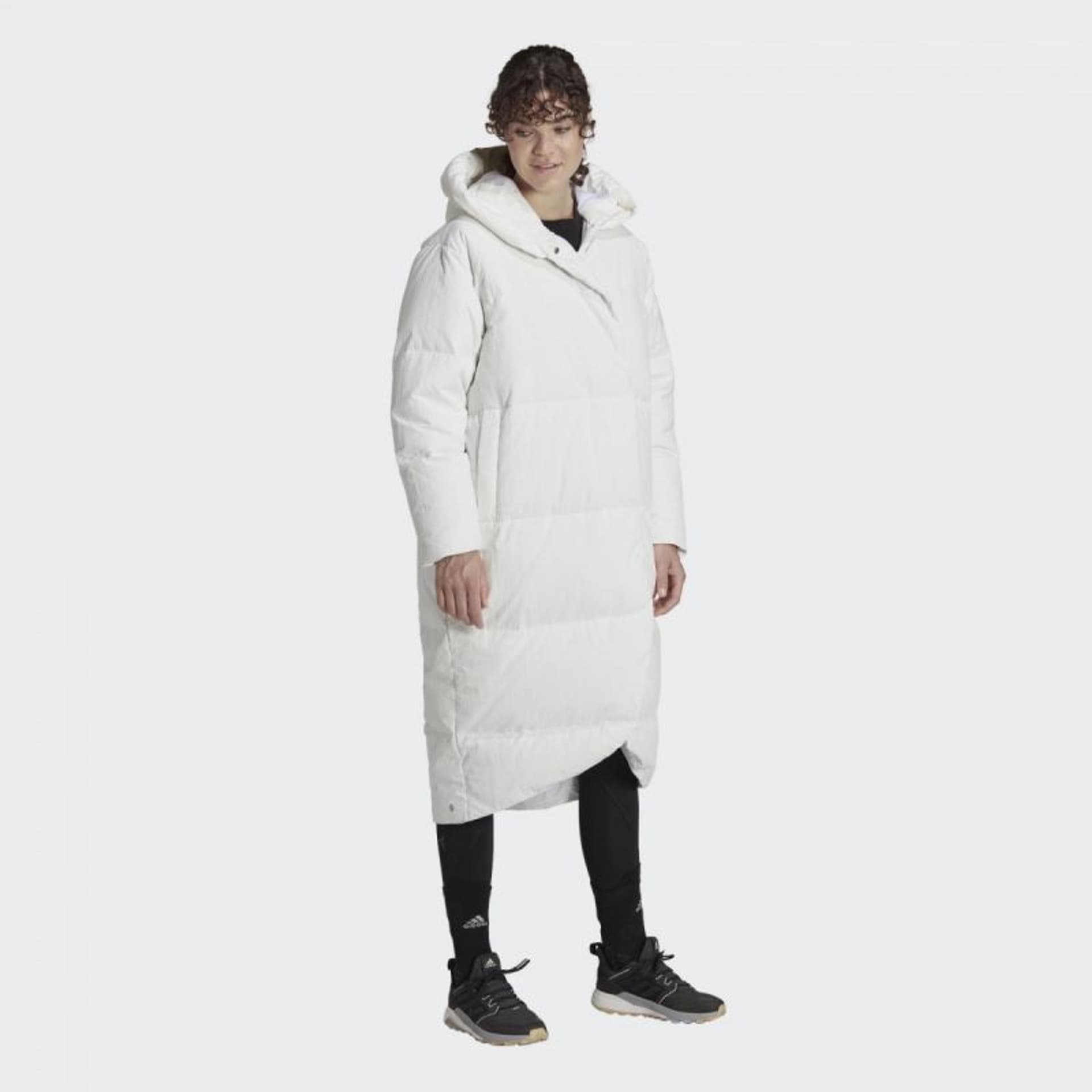 

Kurtka adidas Big Baffle Down Coat W (kolor Biały, rozmiar XS)